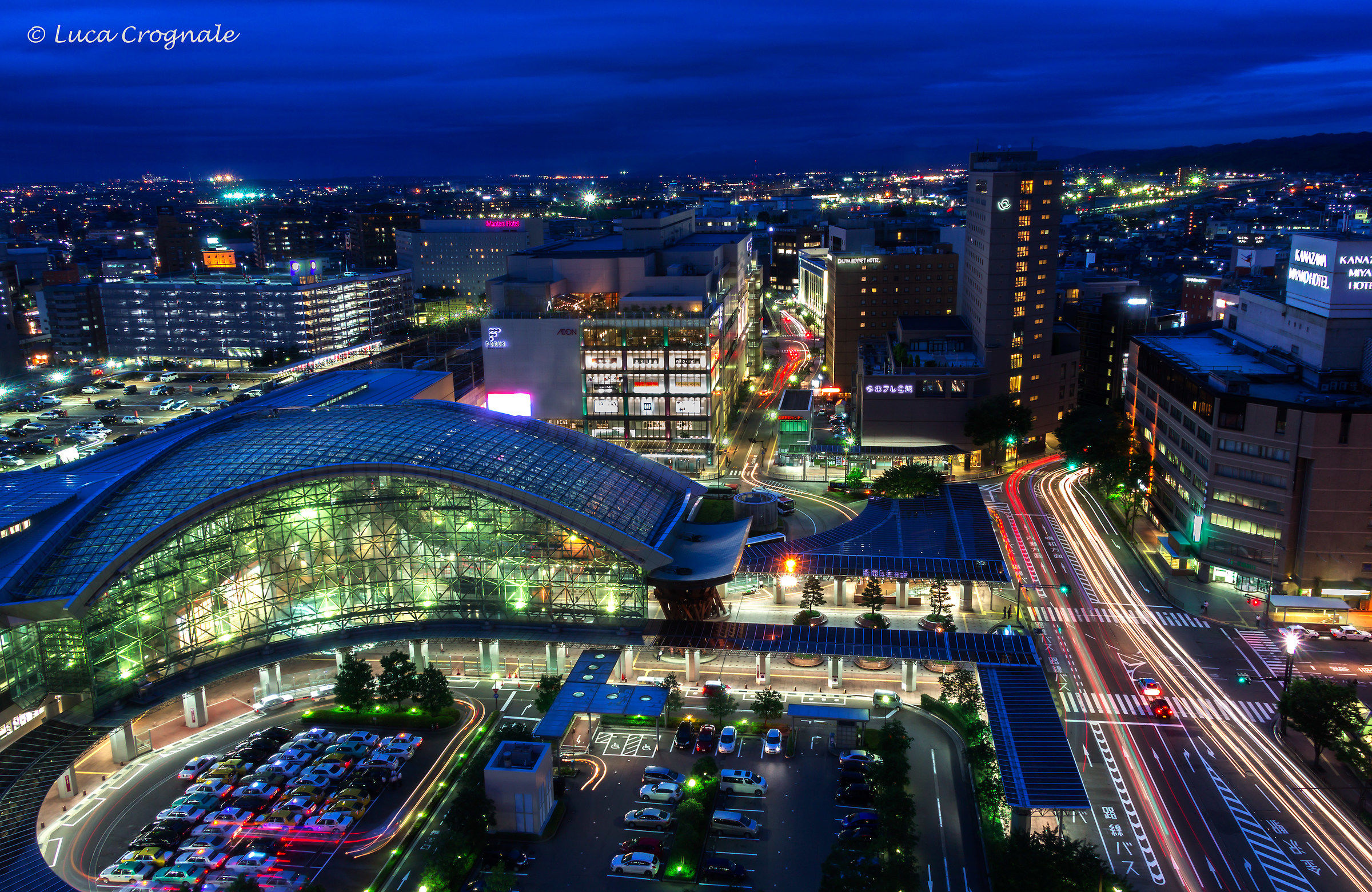 Bright lights of Kanazawa