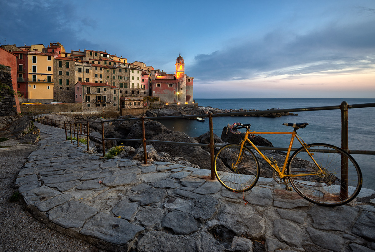The old village ... the old bike