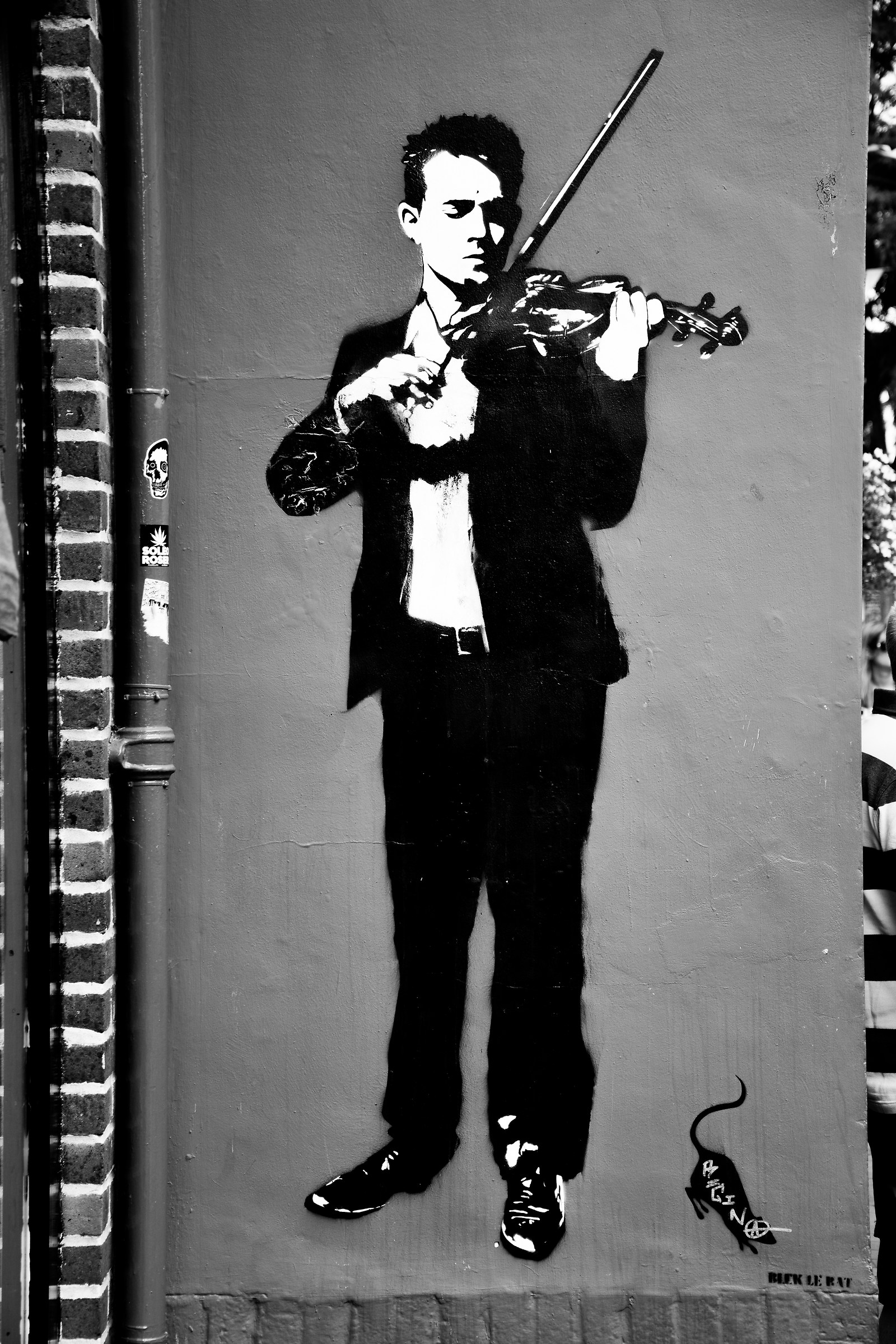 The violinist