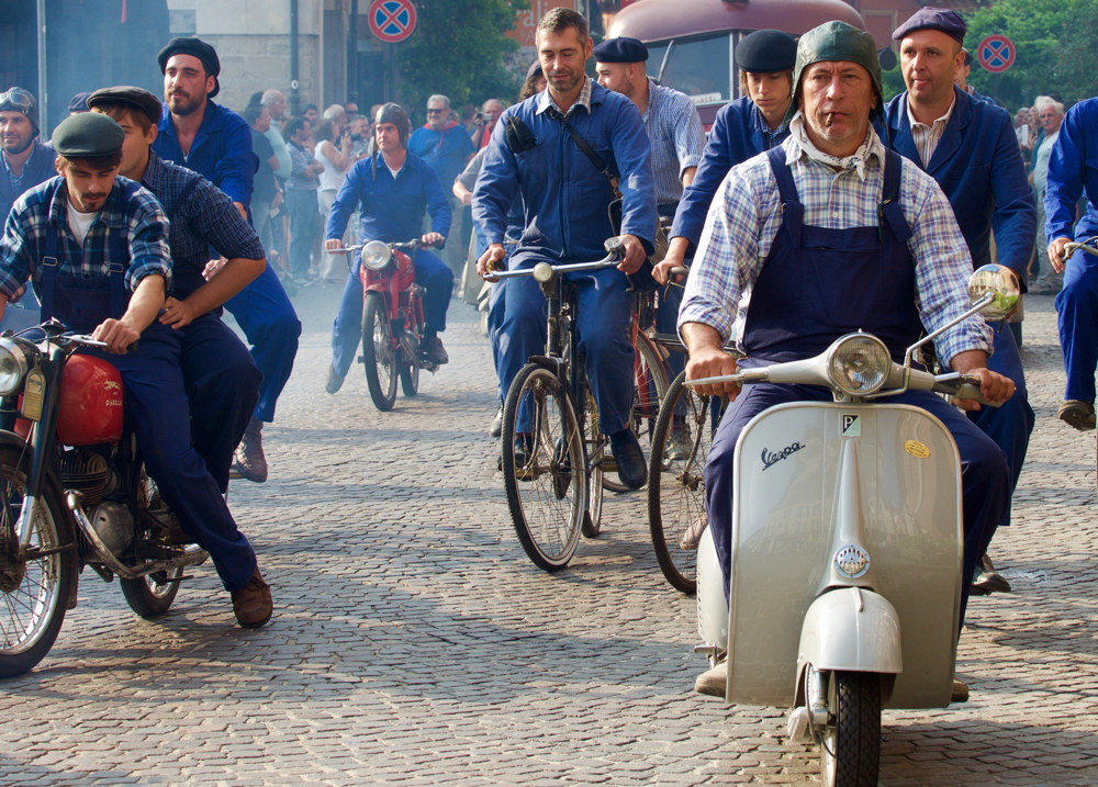 Come si andava al lavoro una volta