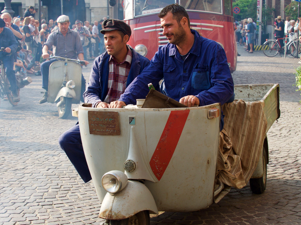 Come si andava al lavoro una volta