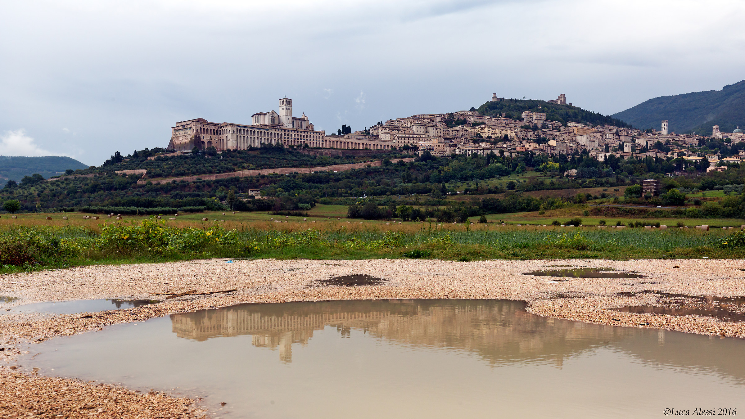 Assisi dopo la pioggia