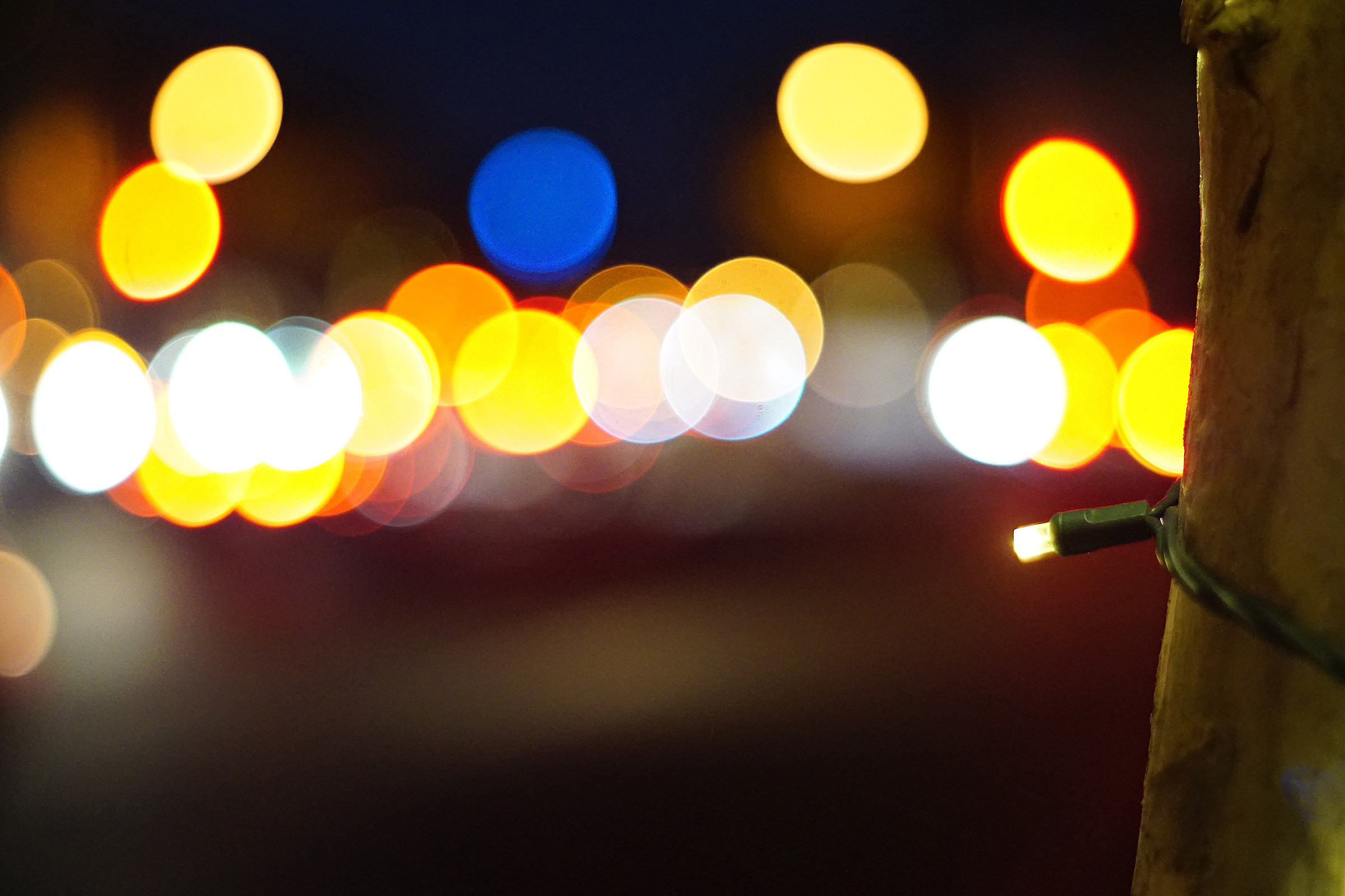 Luci di notte a Los Gatos, CA