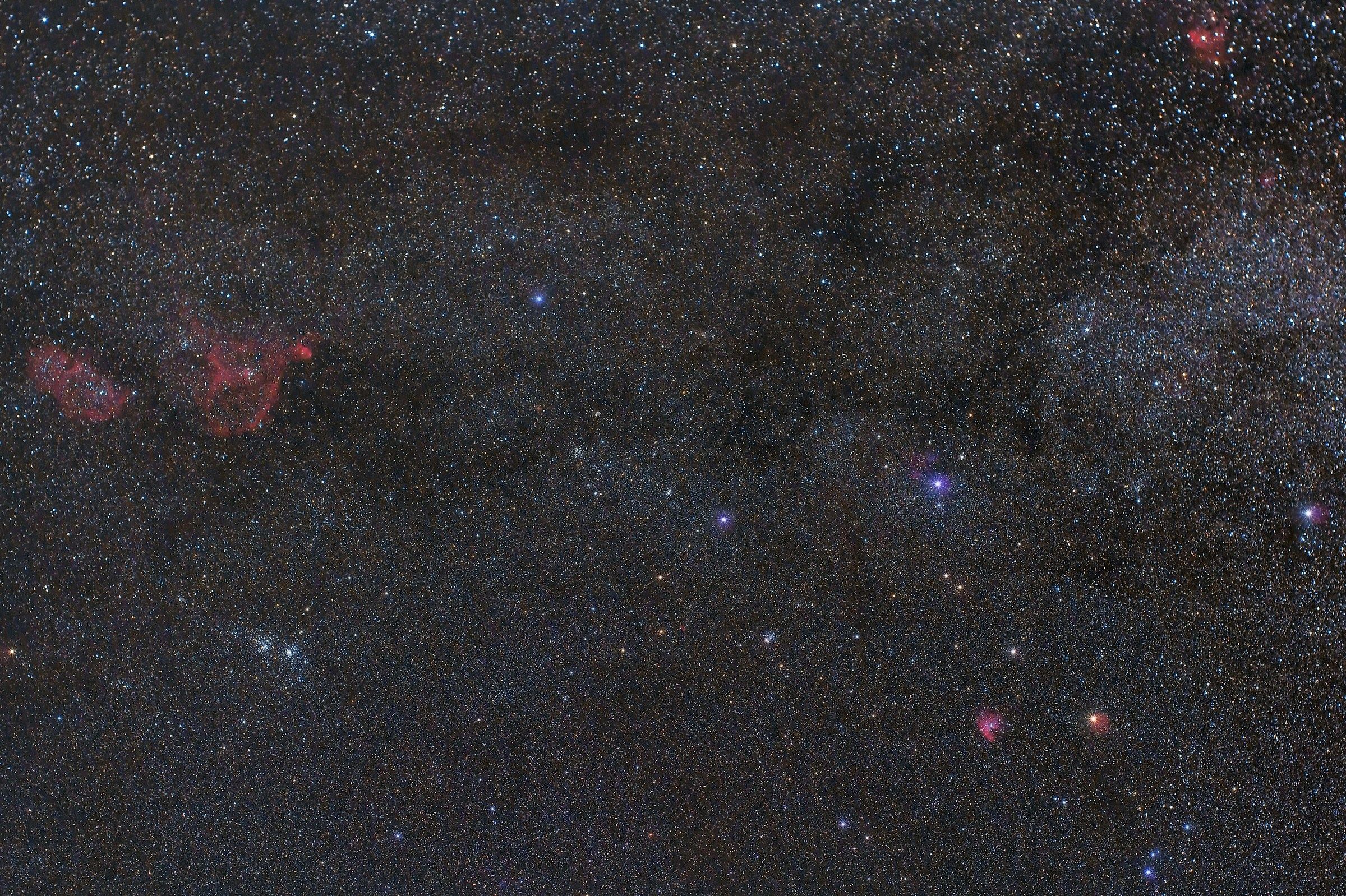 Cassiopeia + Nebulose