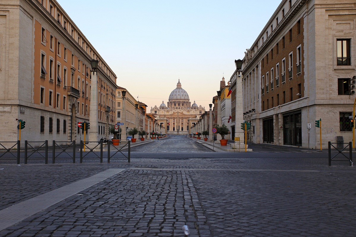 Roma via della Conciliazione