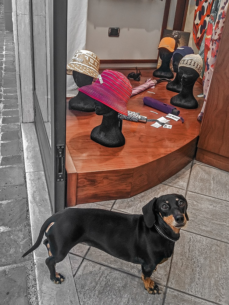 Papà mi compri un cappellino?