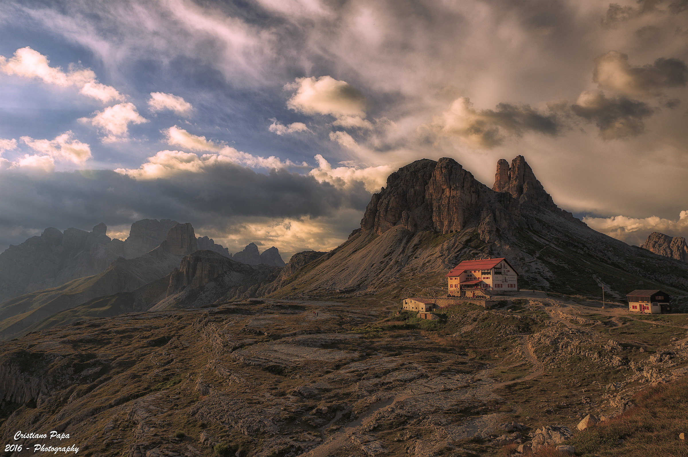 Sunset at Locatelli ... a classic!