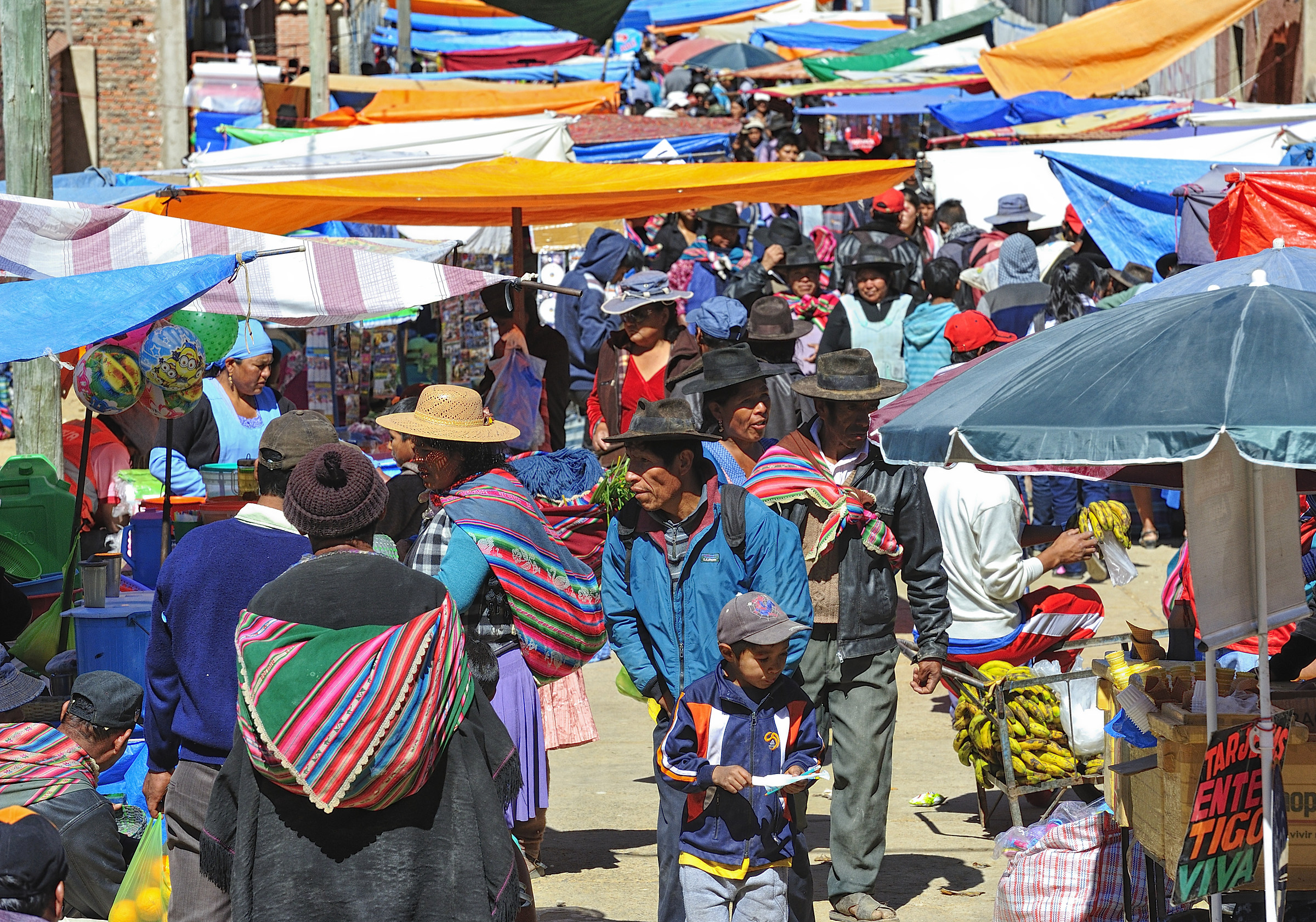 Tarabucco mercato - Bolivia