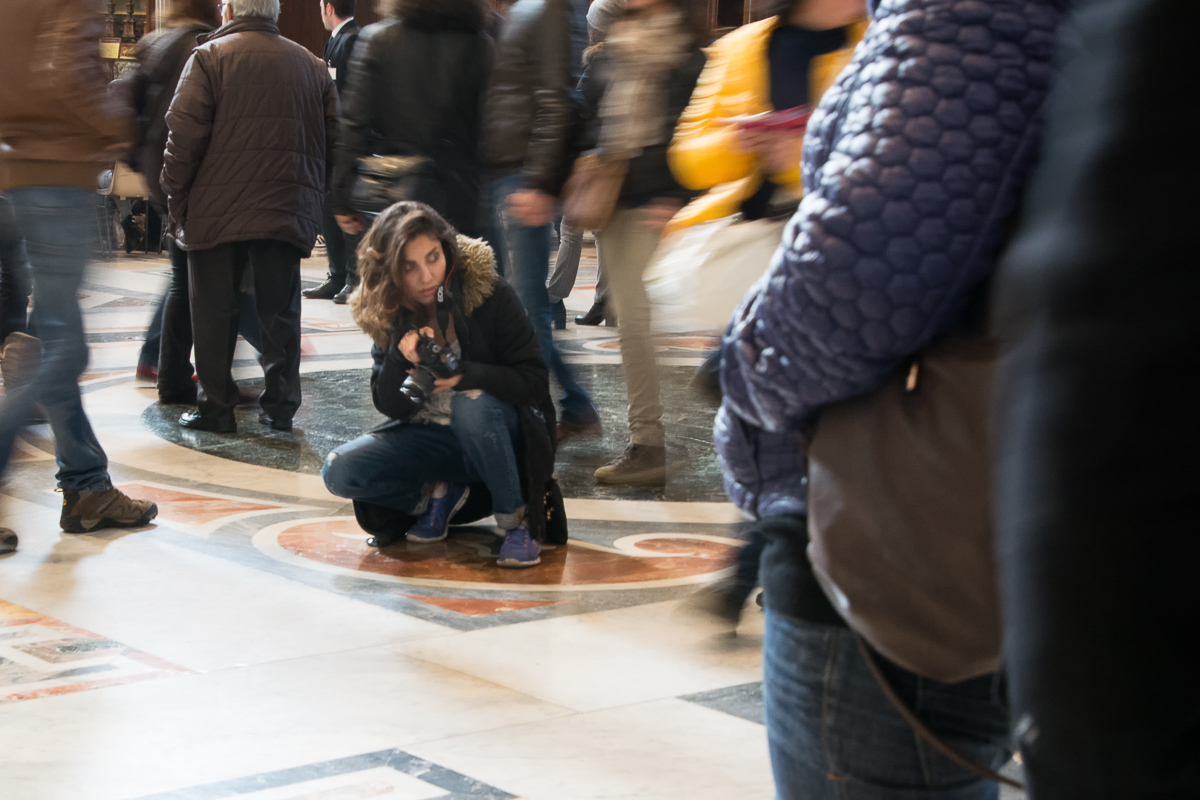 photographic safari in the crowd