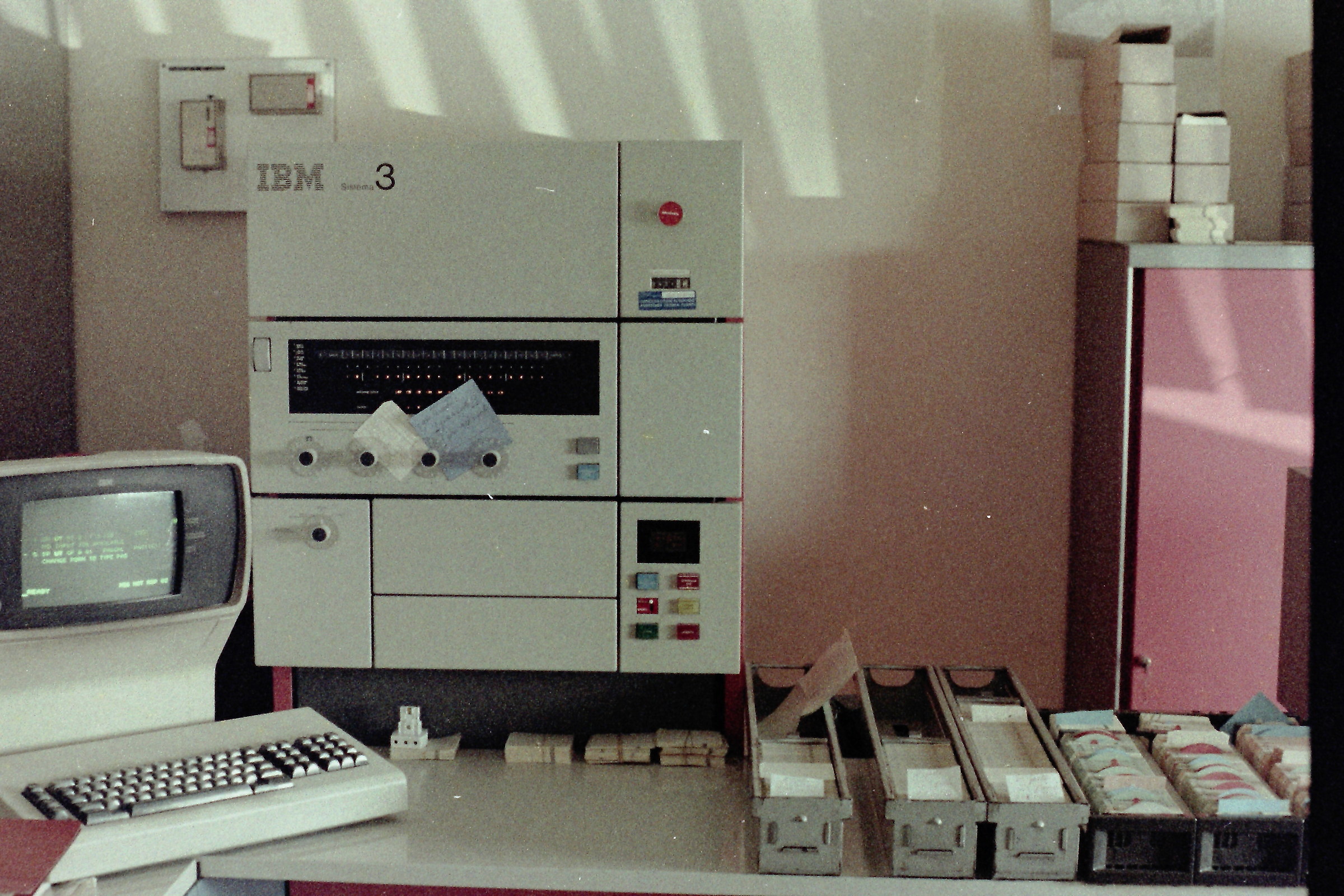 Anno 1979. System Unit S/3 Mod.15 IBM