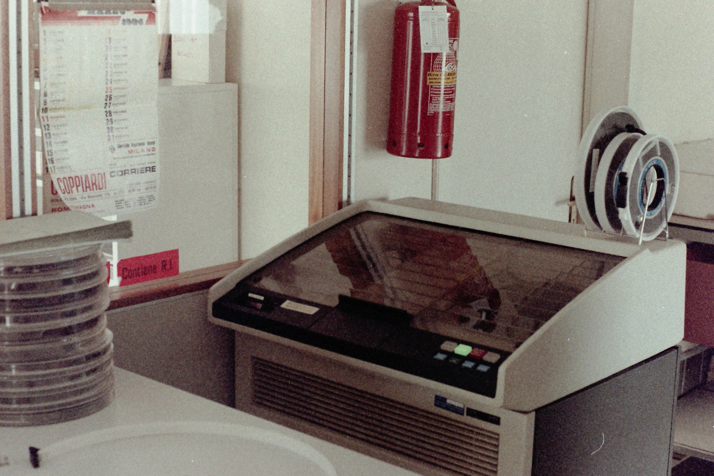 Anno 1979. Backup tape (Nastri per archivi)