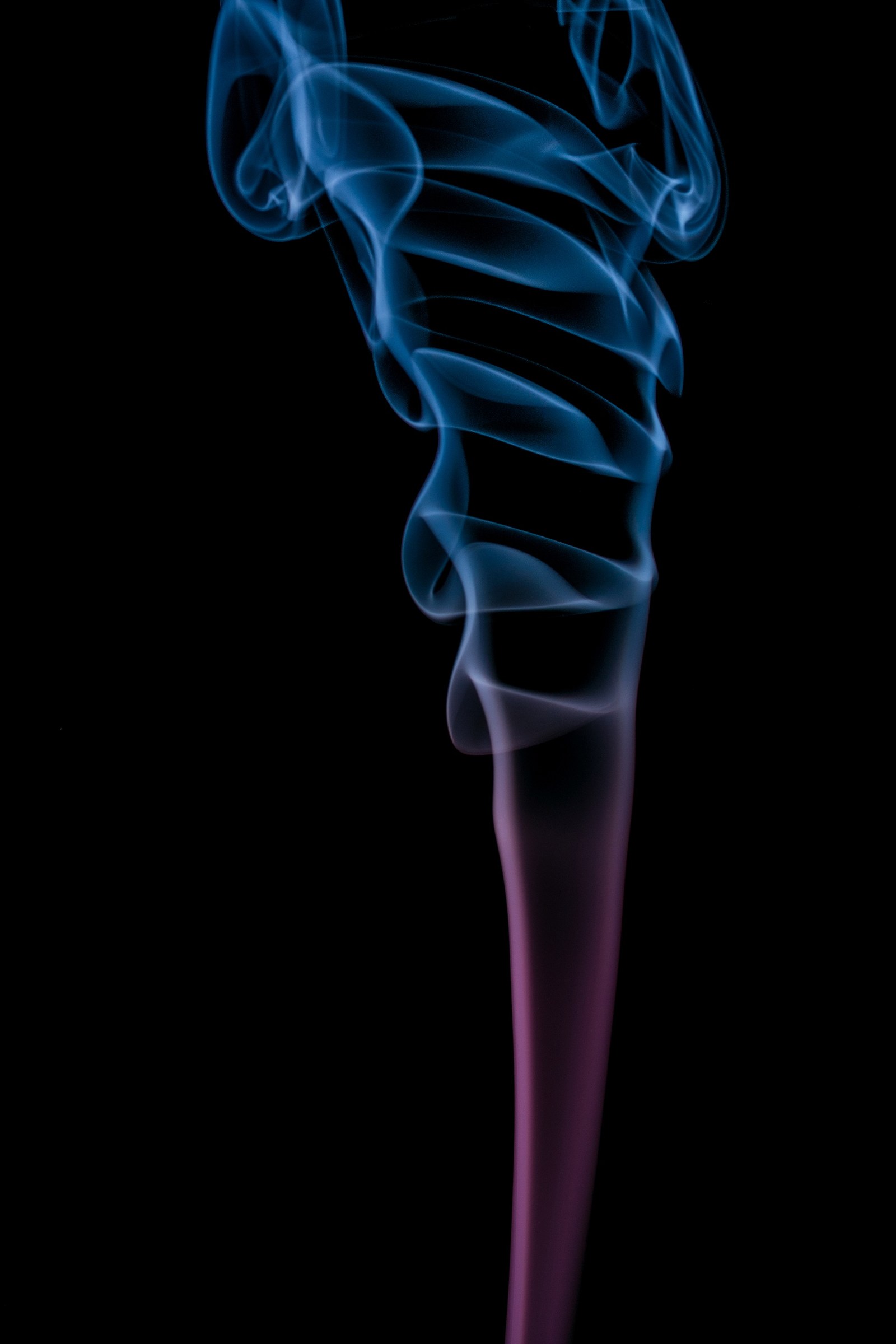 Smoke spirals