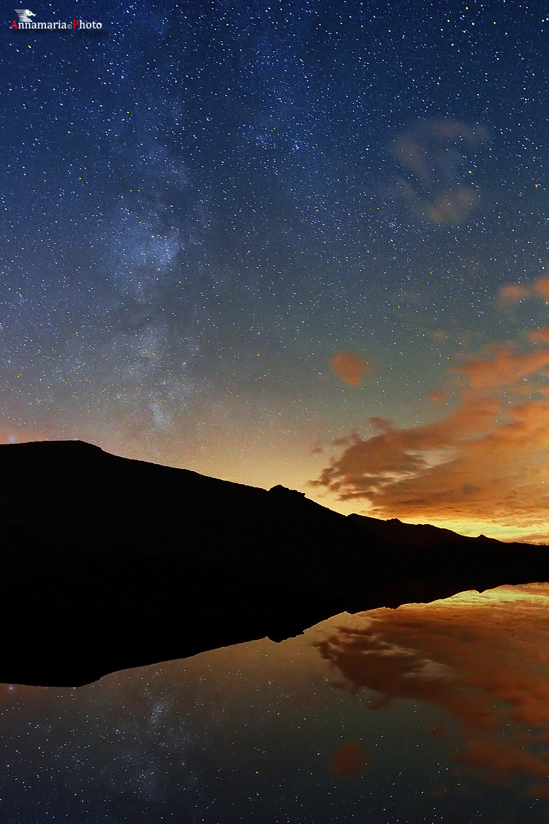 Milky Way to the baita segantini