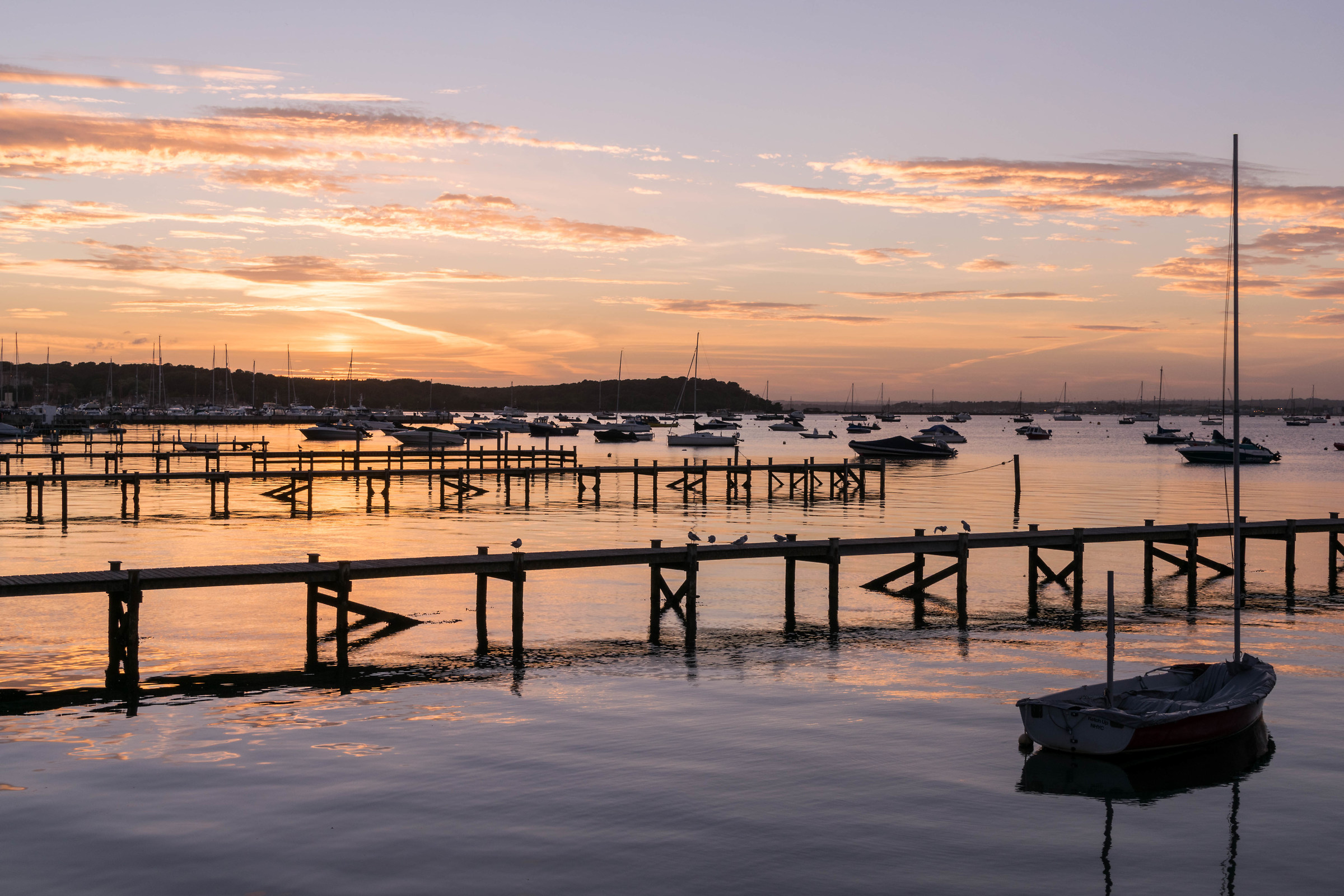 E calma scende .....