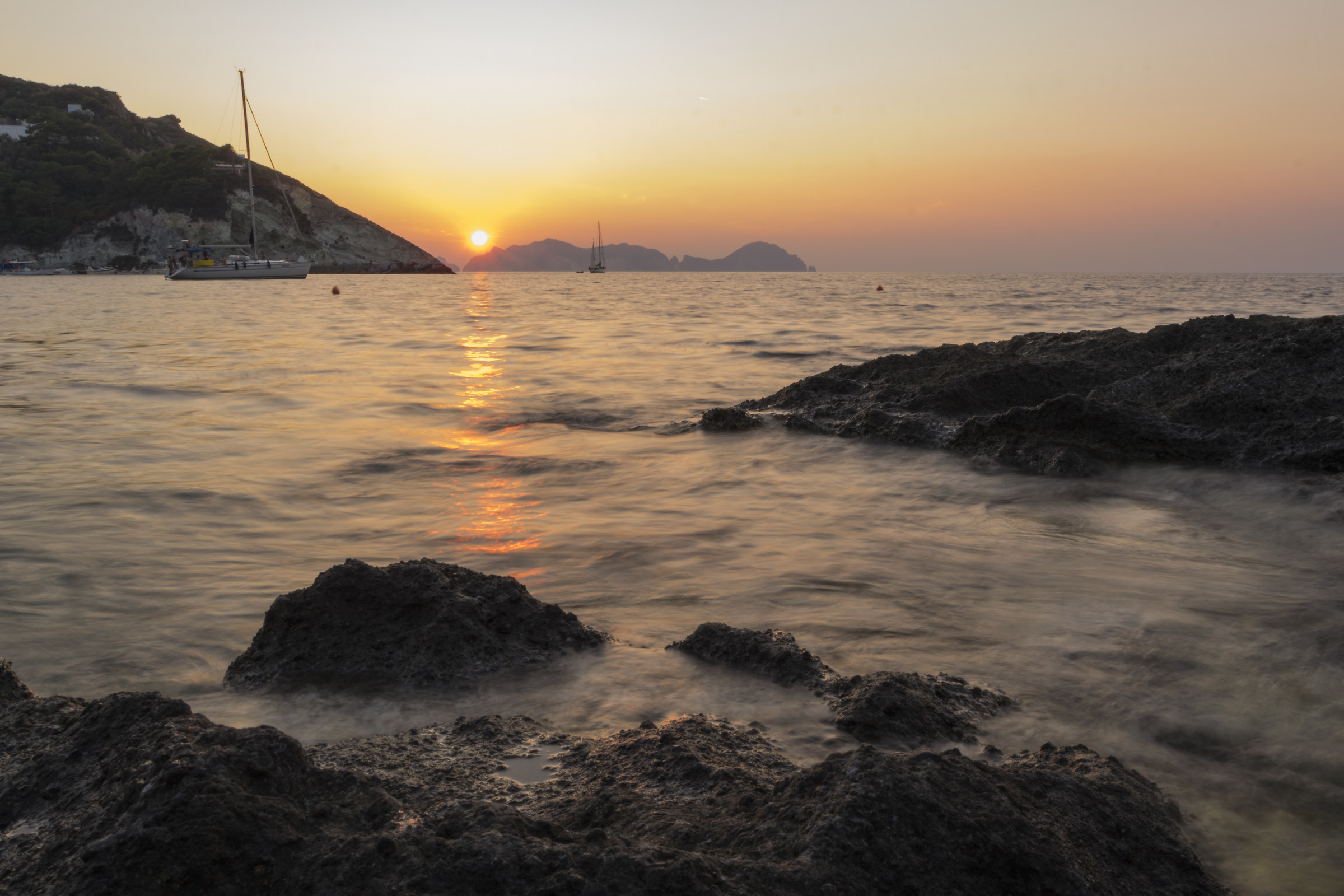 Sunset in Ponza