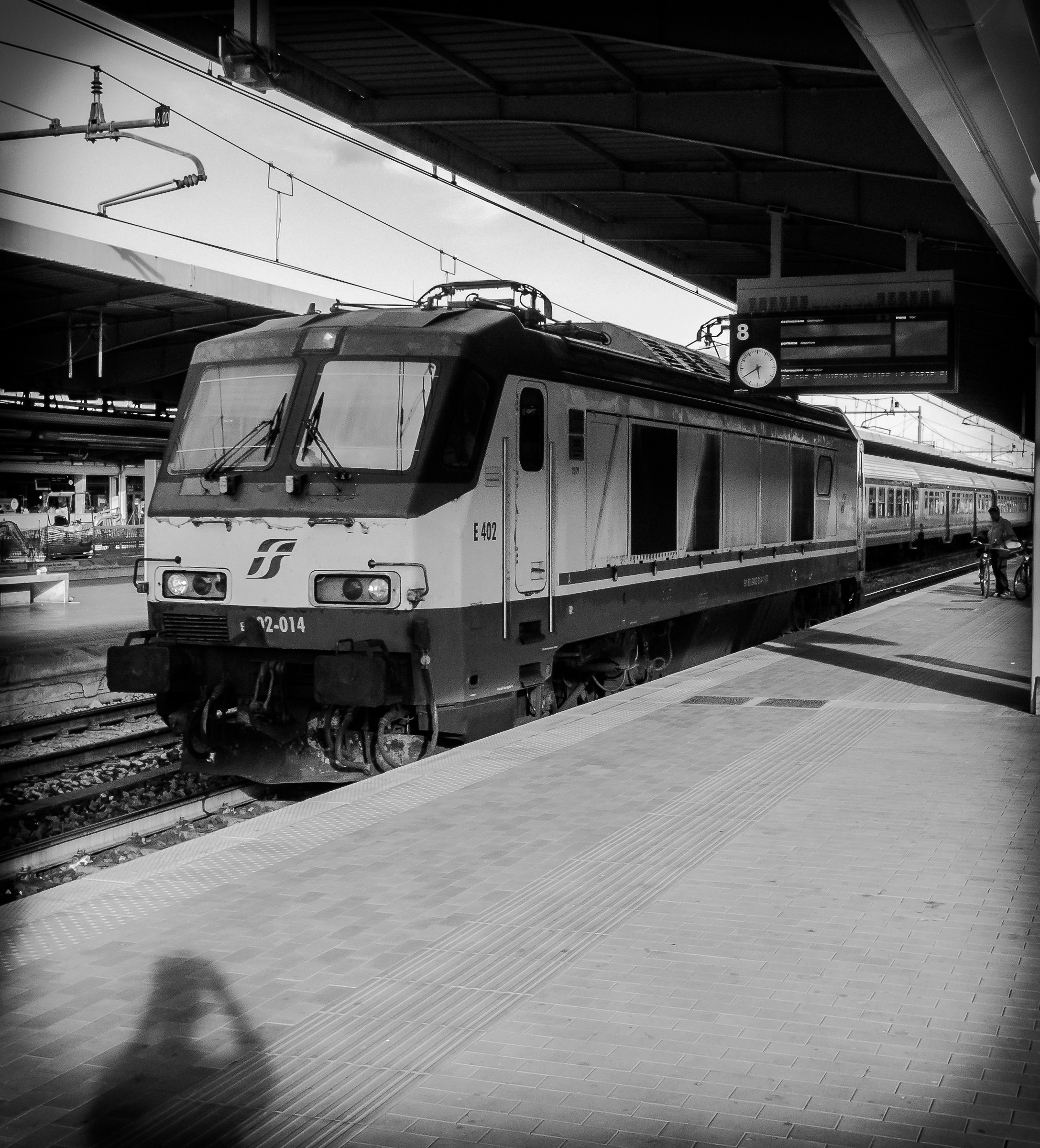 the locomotive looked like a strange monster