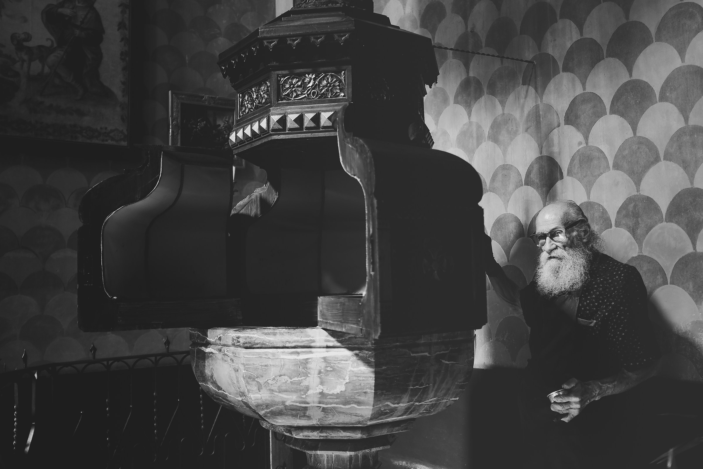 The restorer of Custonaci