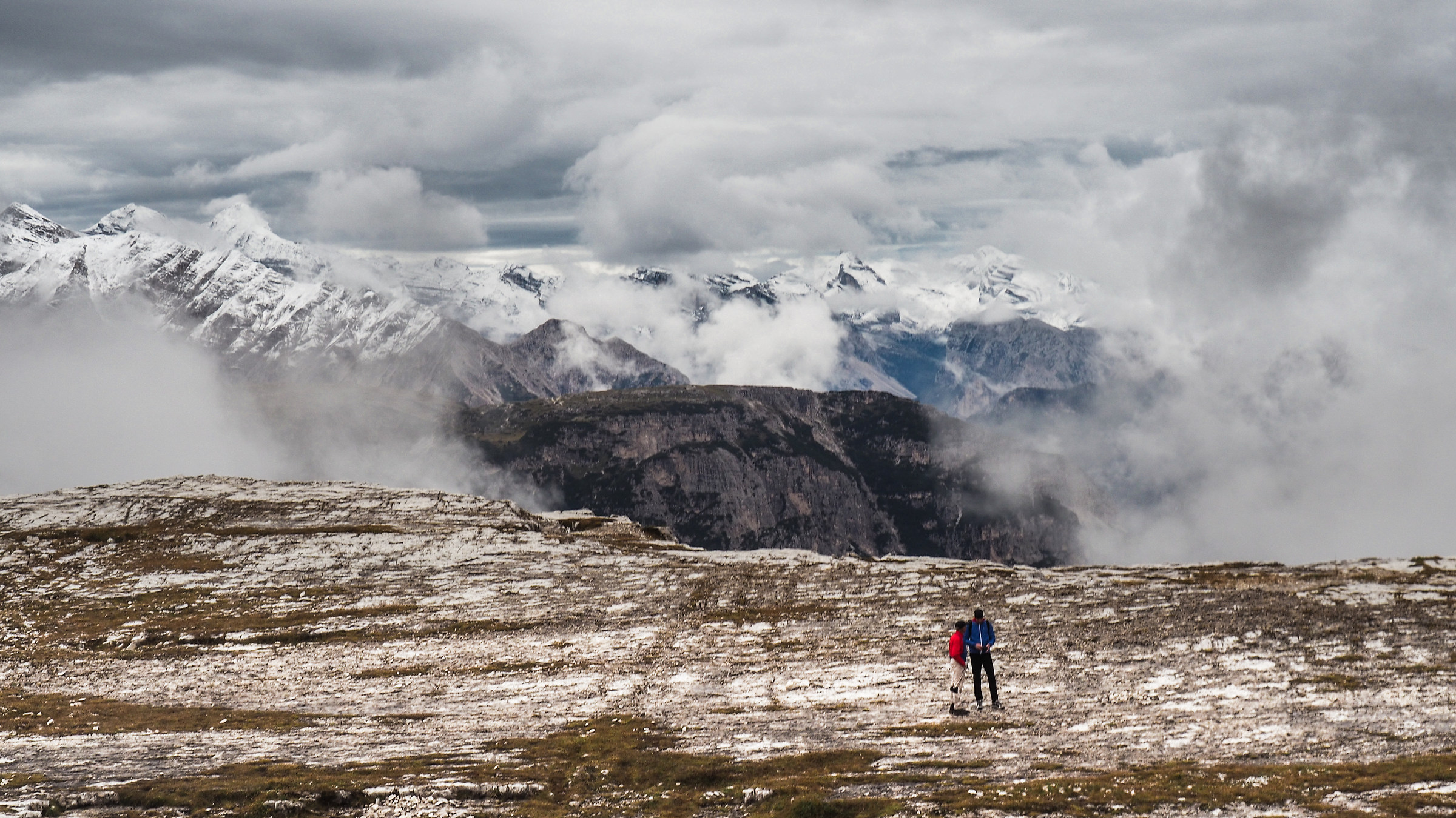 From the refuge Locatelli