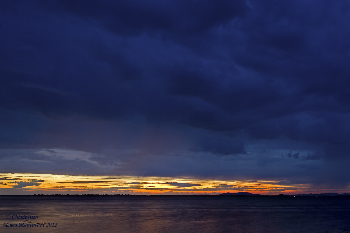 Nuvoloni al tramonto