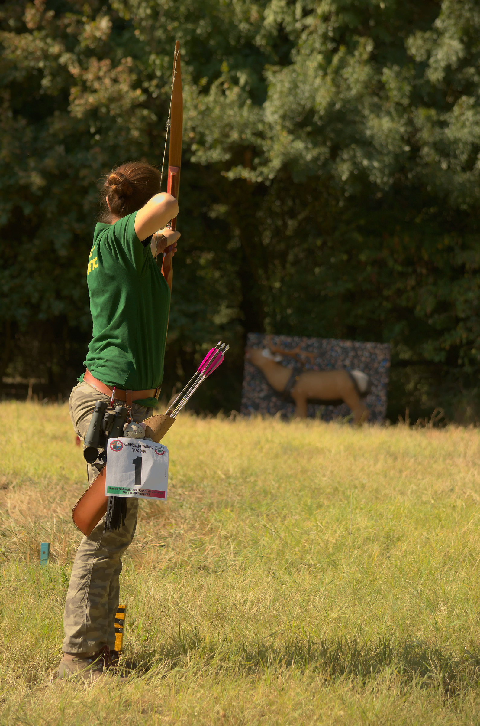 There is only the target