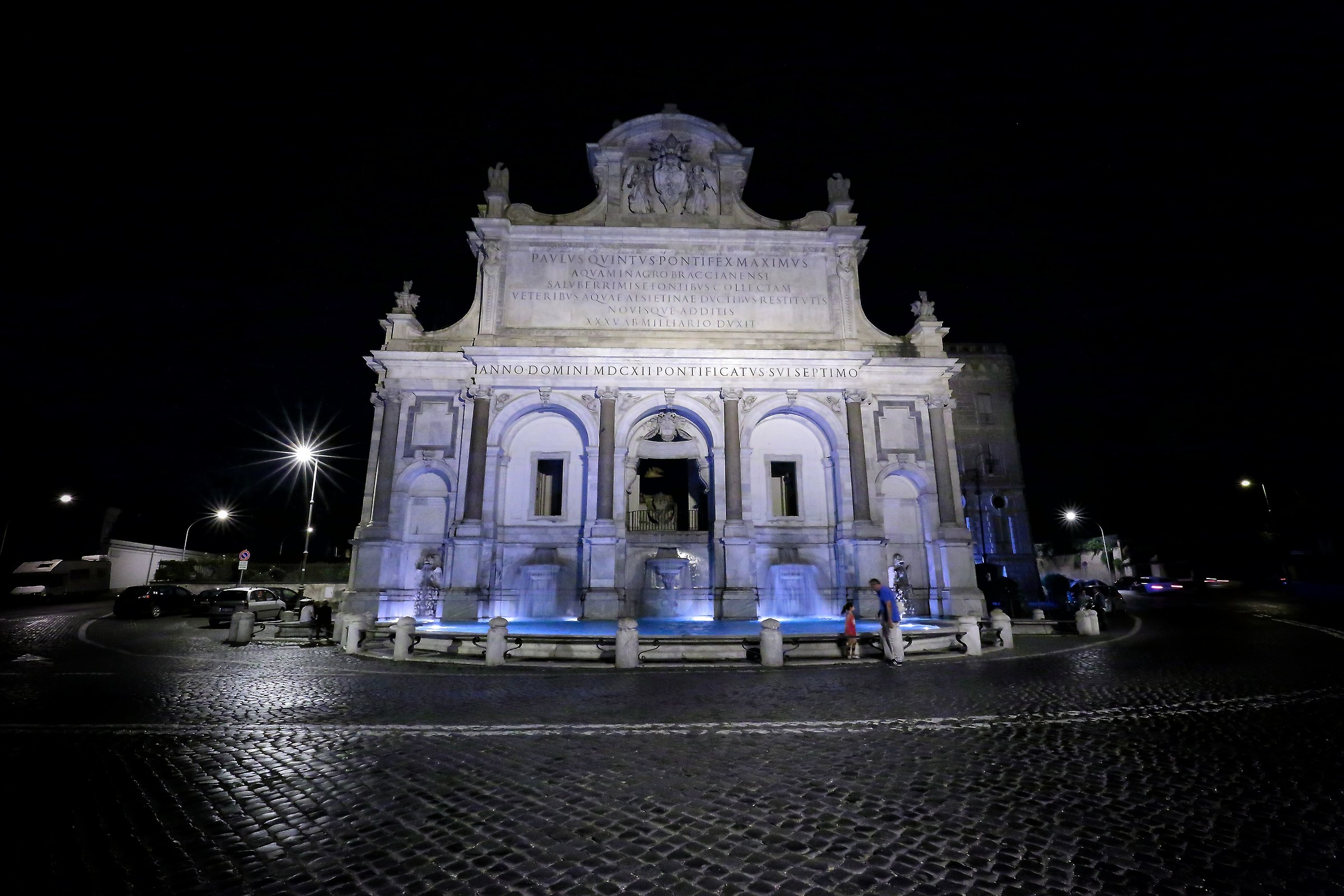 Roma, Fontana dell'Acqua Paola - 2