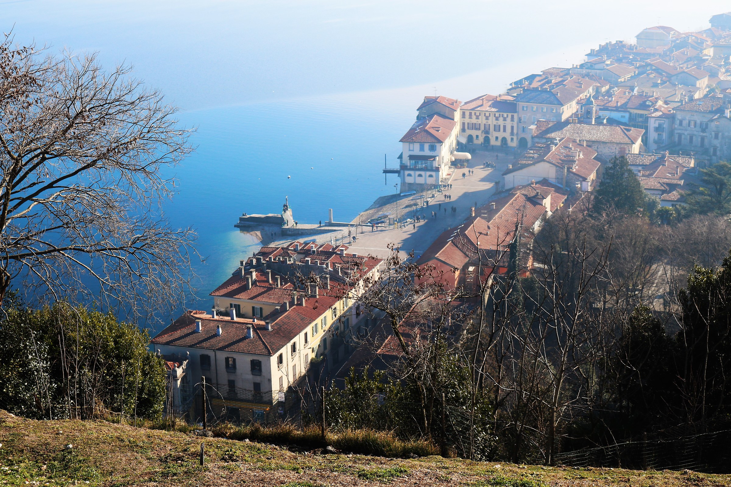 Arona - Panorama dalla Rocca