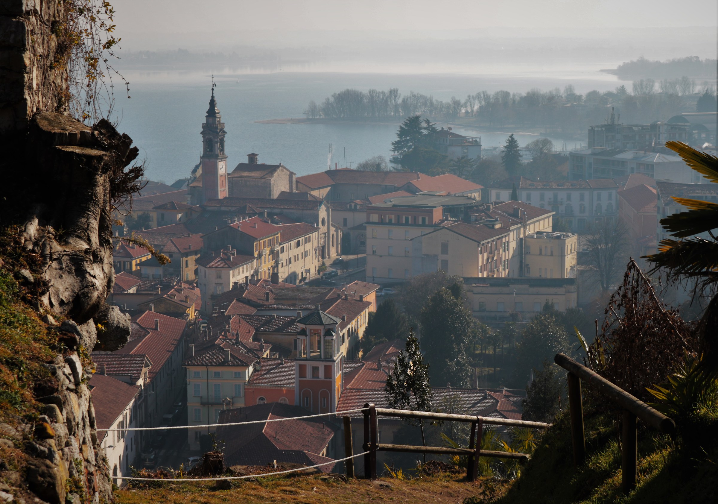 Arona - Panorama dalla Rocca