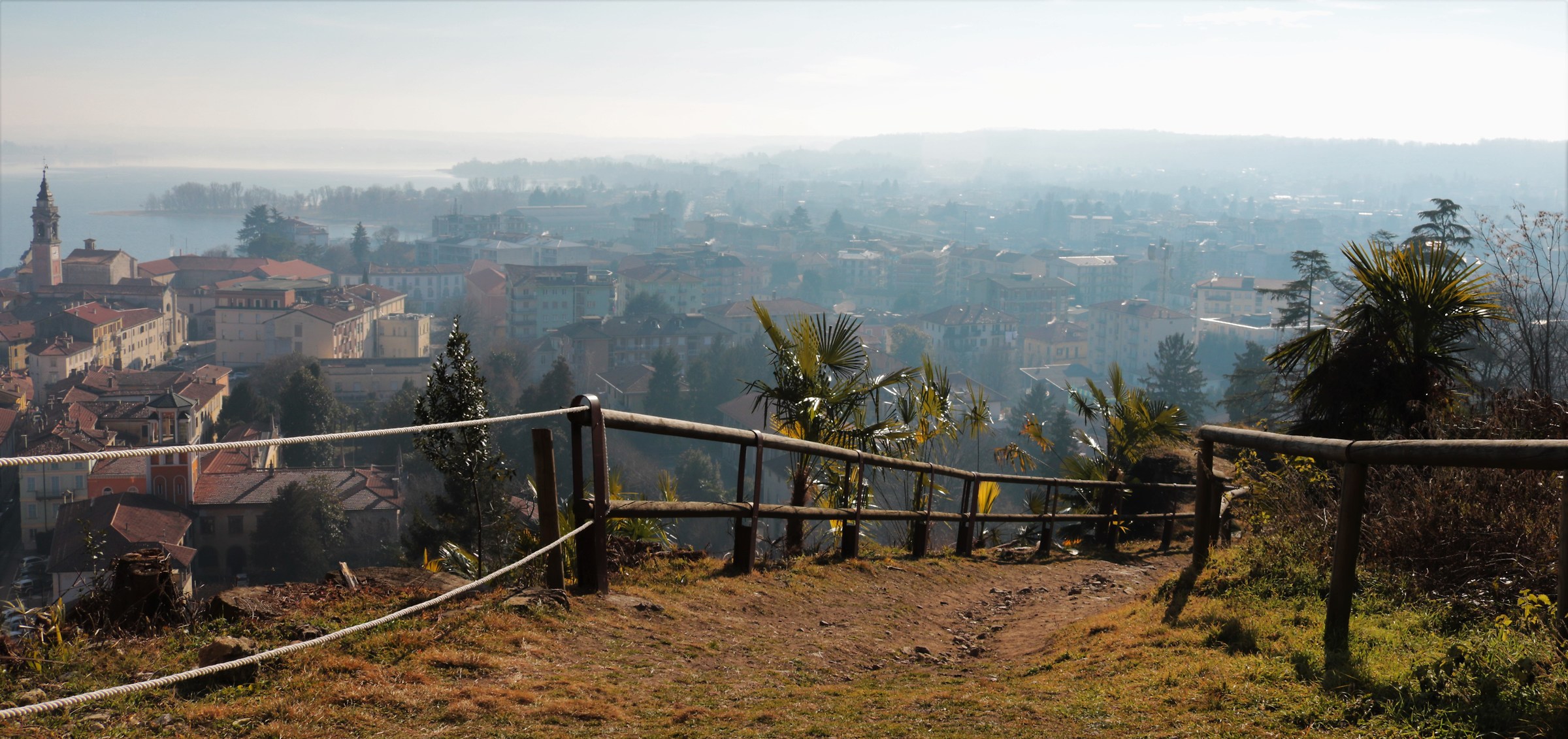 Arona - Panorama dalla Rocca