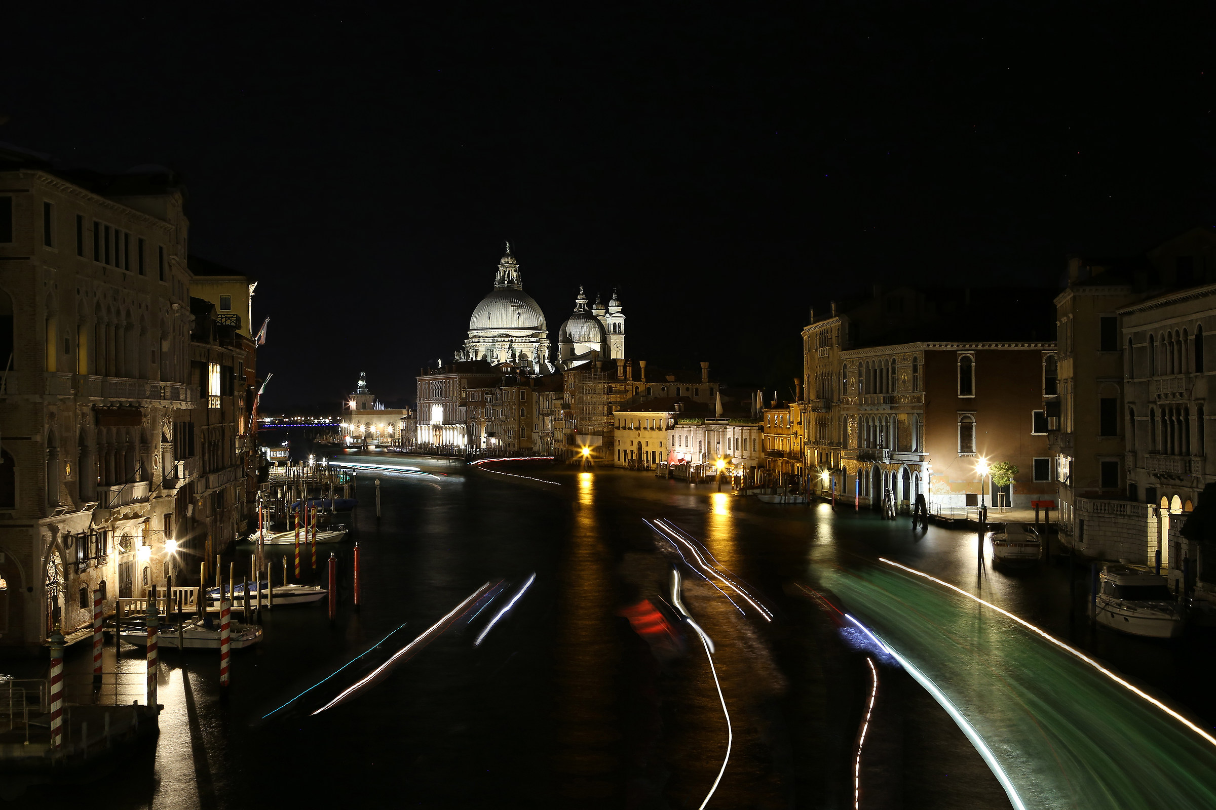 Dal ponte dell'Accademia.