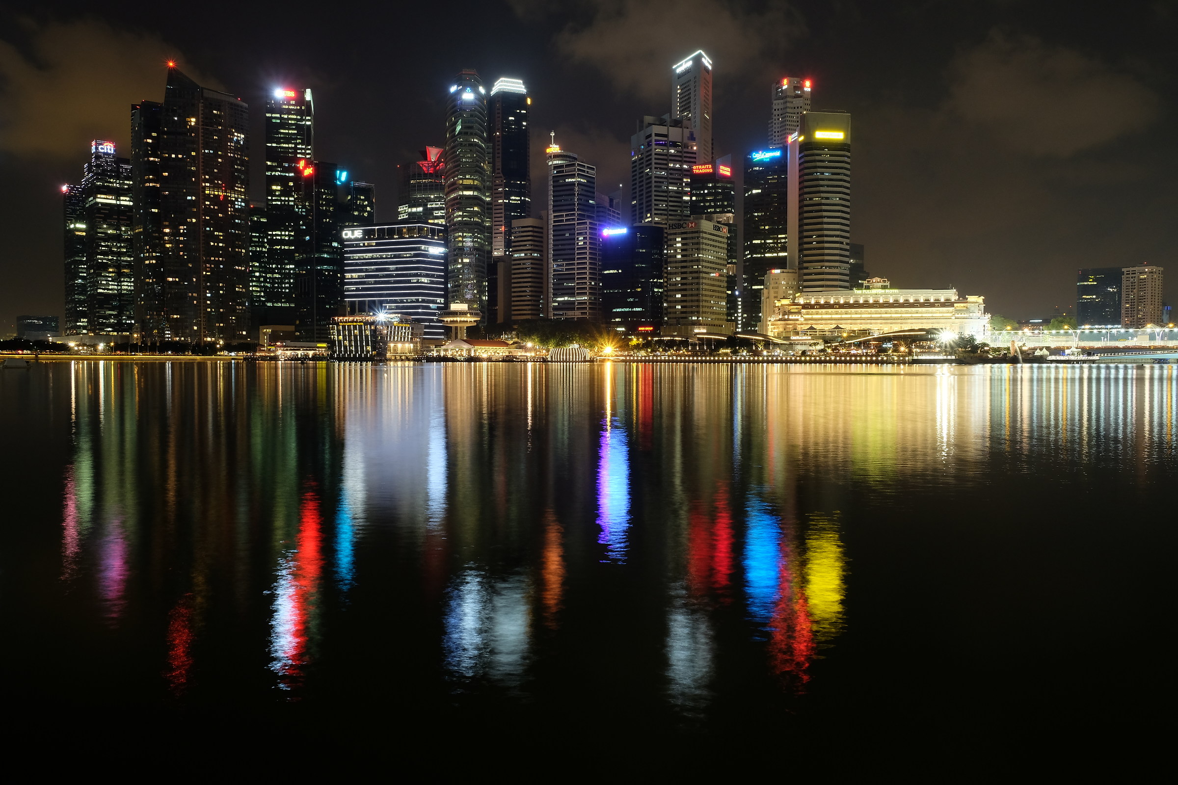 singapore by night