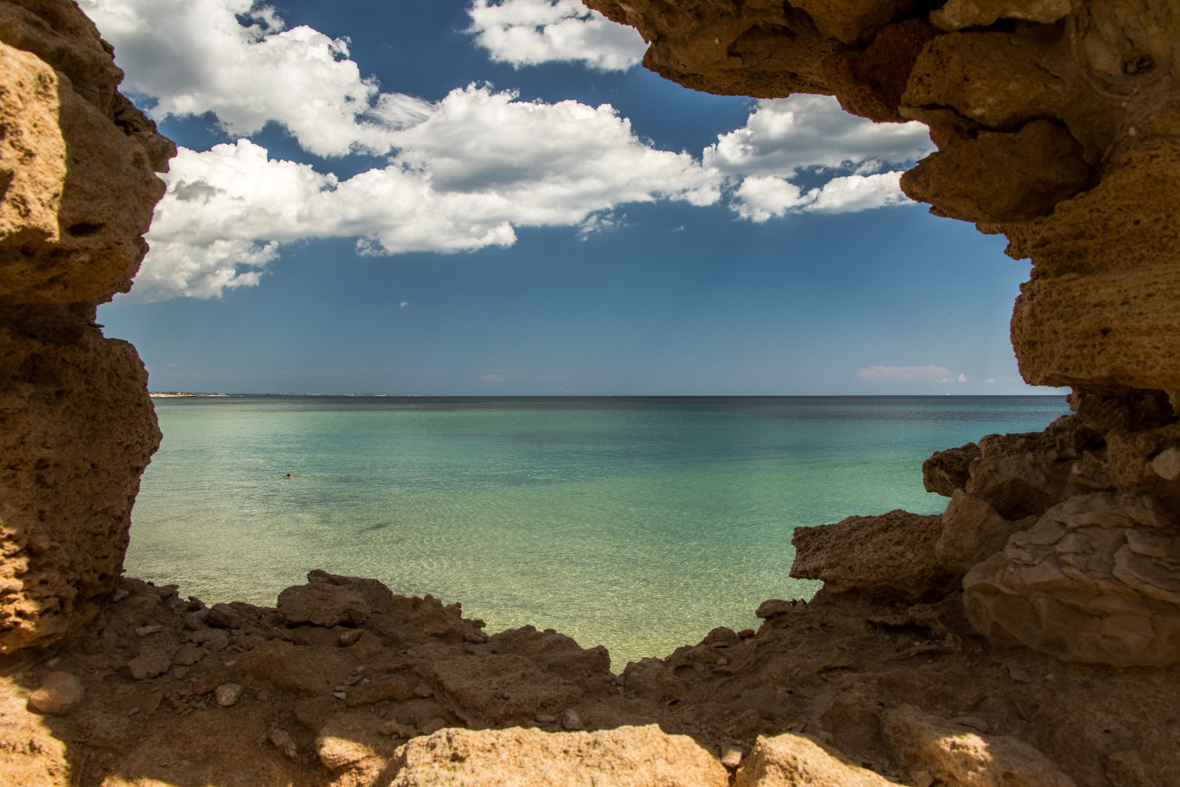 A porthole Stone ...