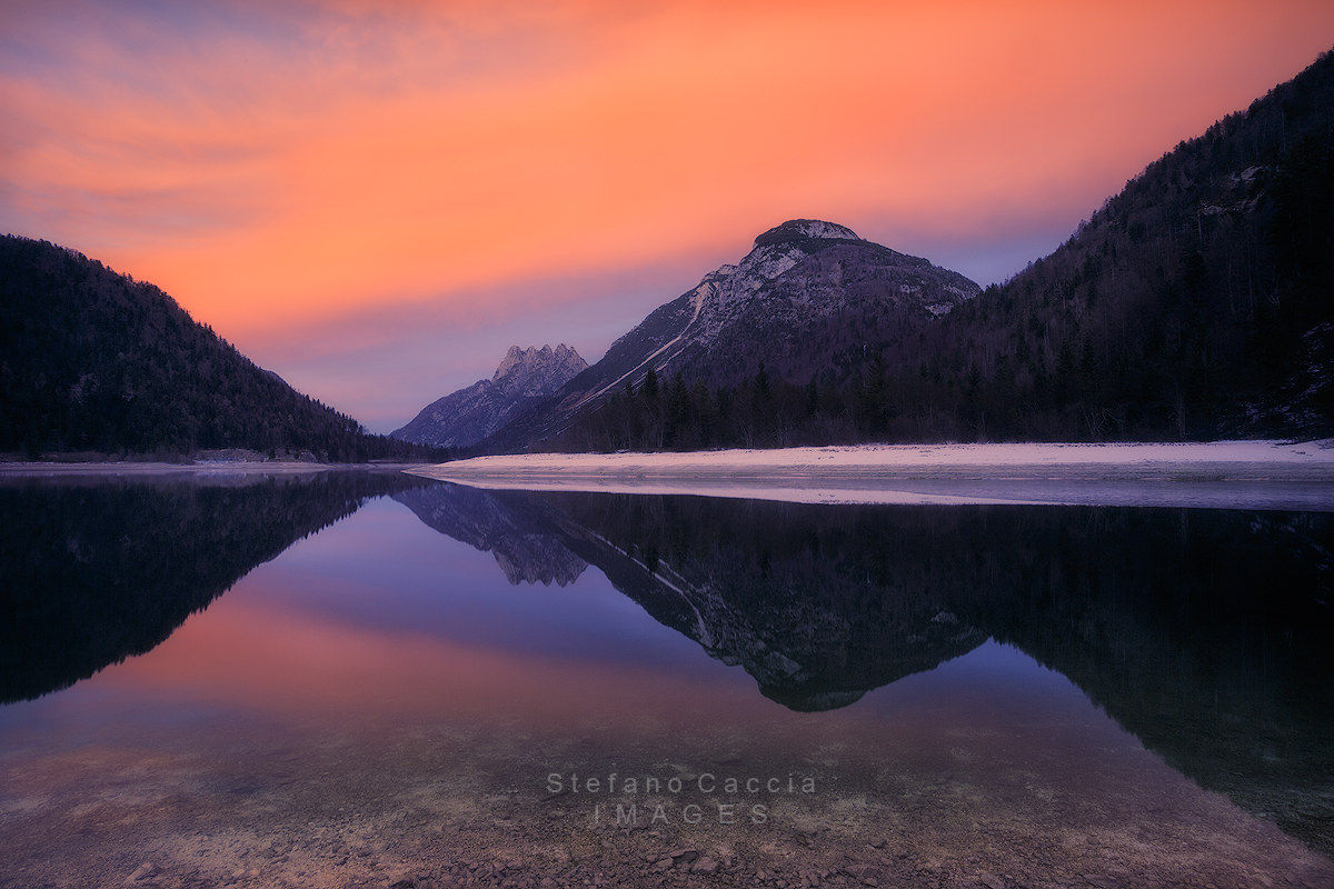 Pure distilled sunset