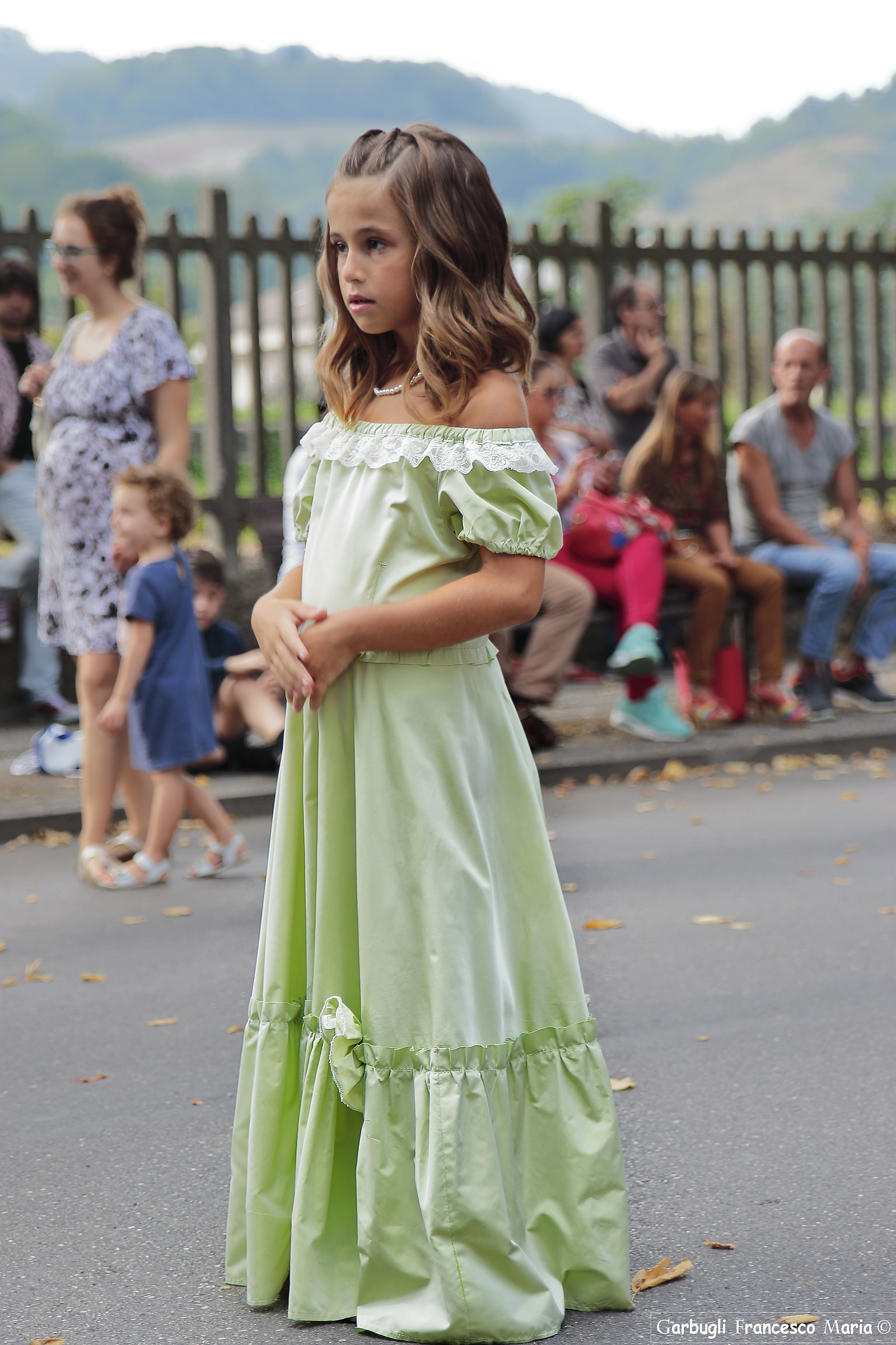 The first parade in historical costume ....