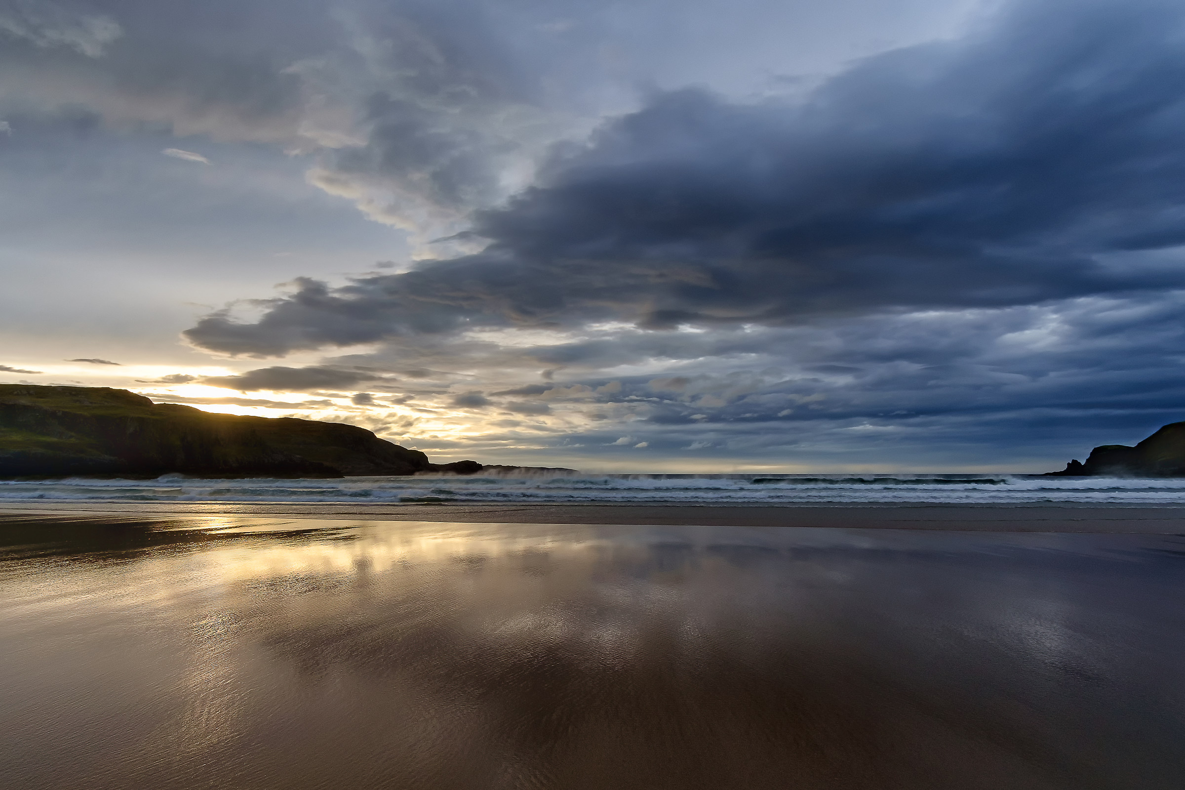 Sunset at Farr Bay Beach