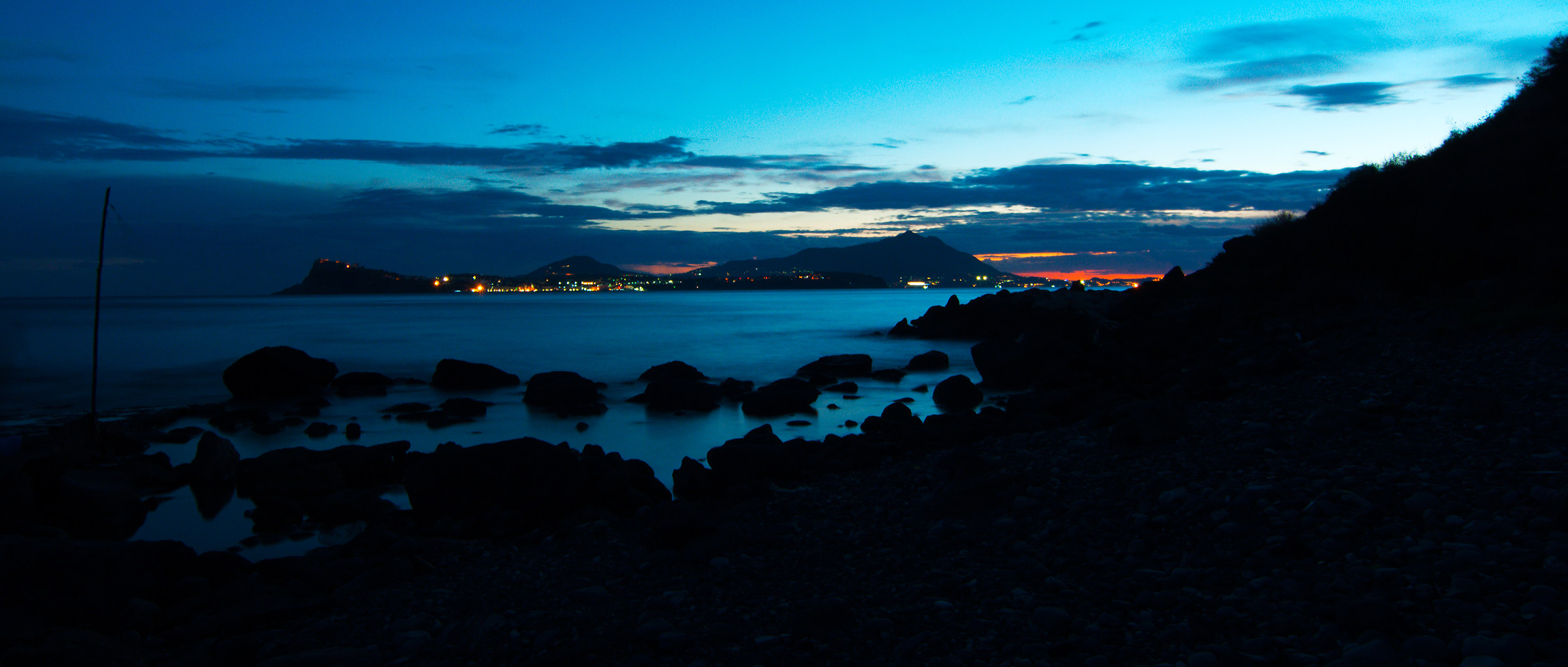 the blue beauty of night