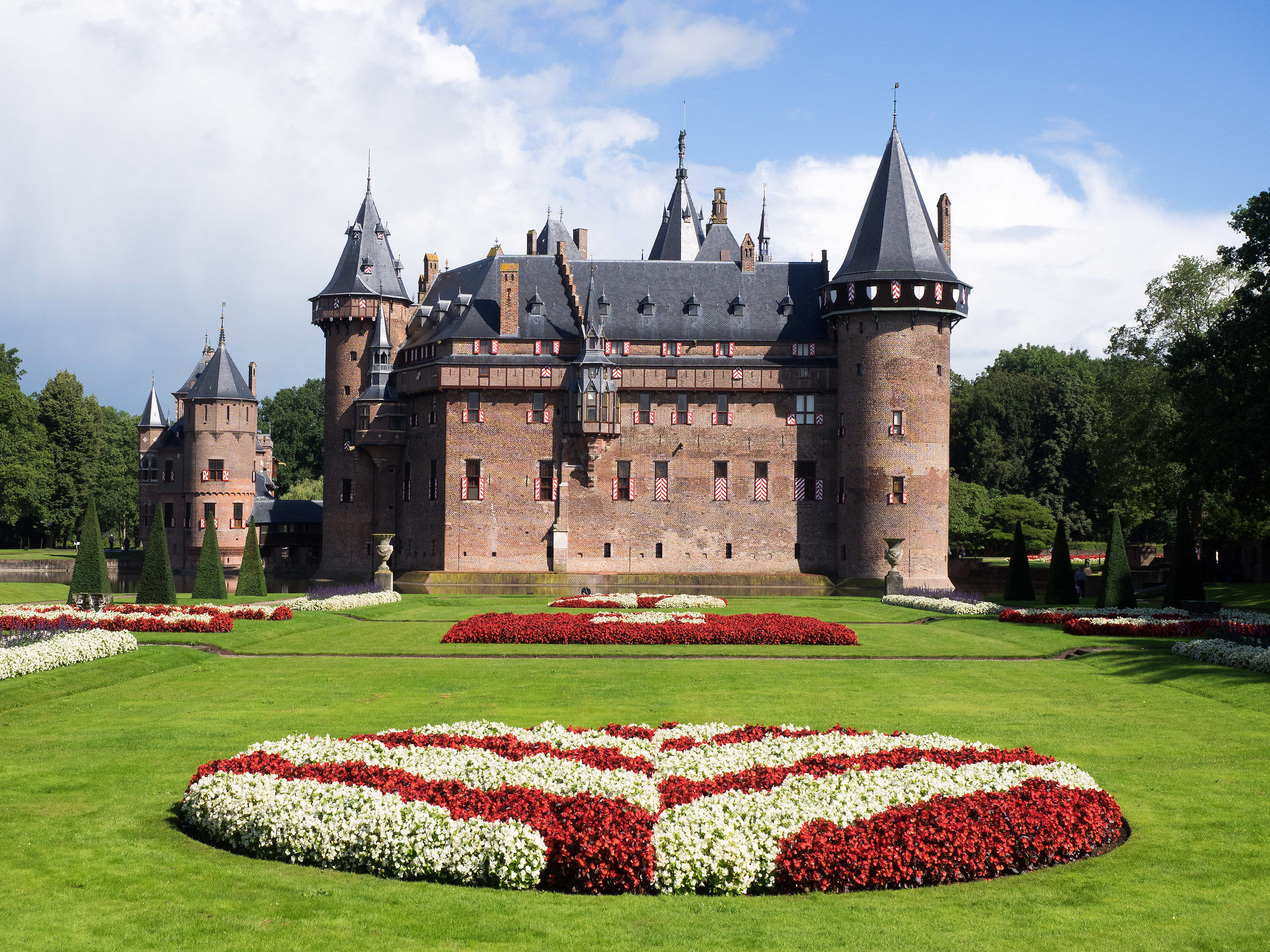 Olanda, Utrecht, castello di Den Haar