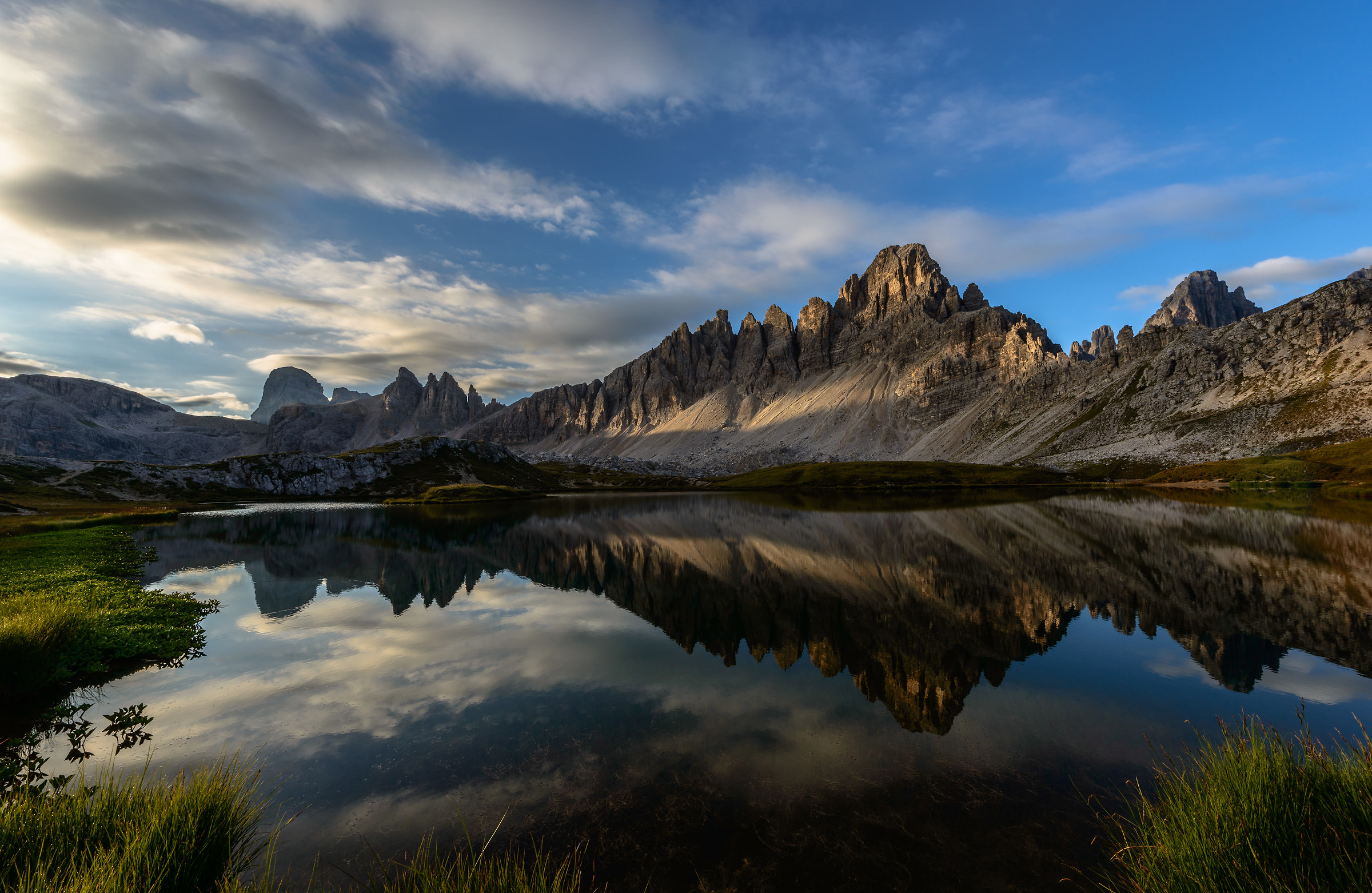 Prime luci sul Paterno