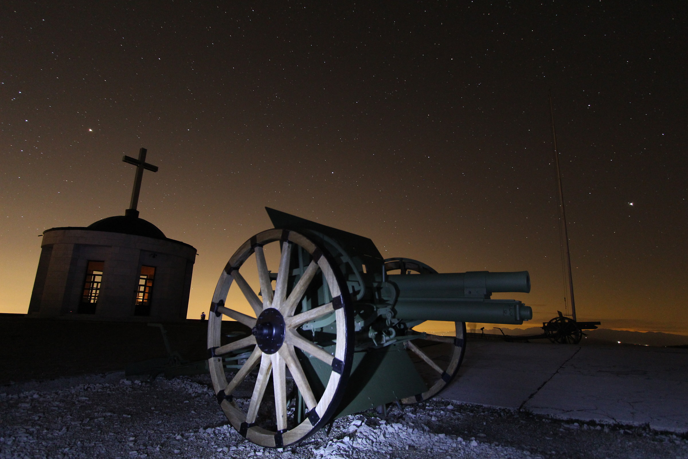 Mount at night grappa