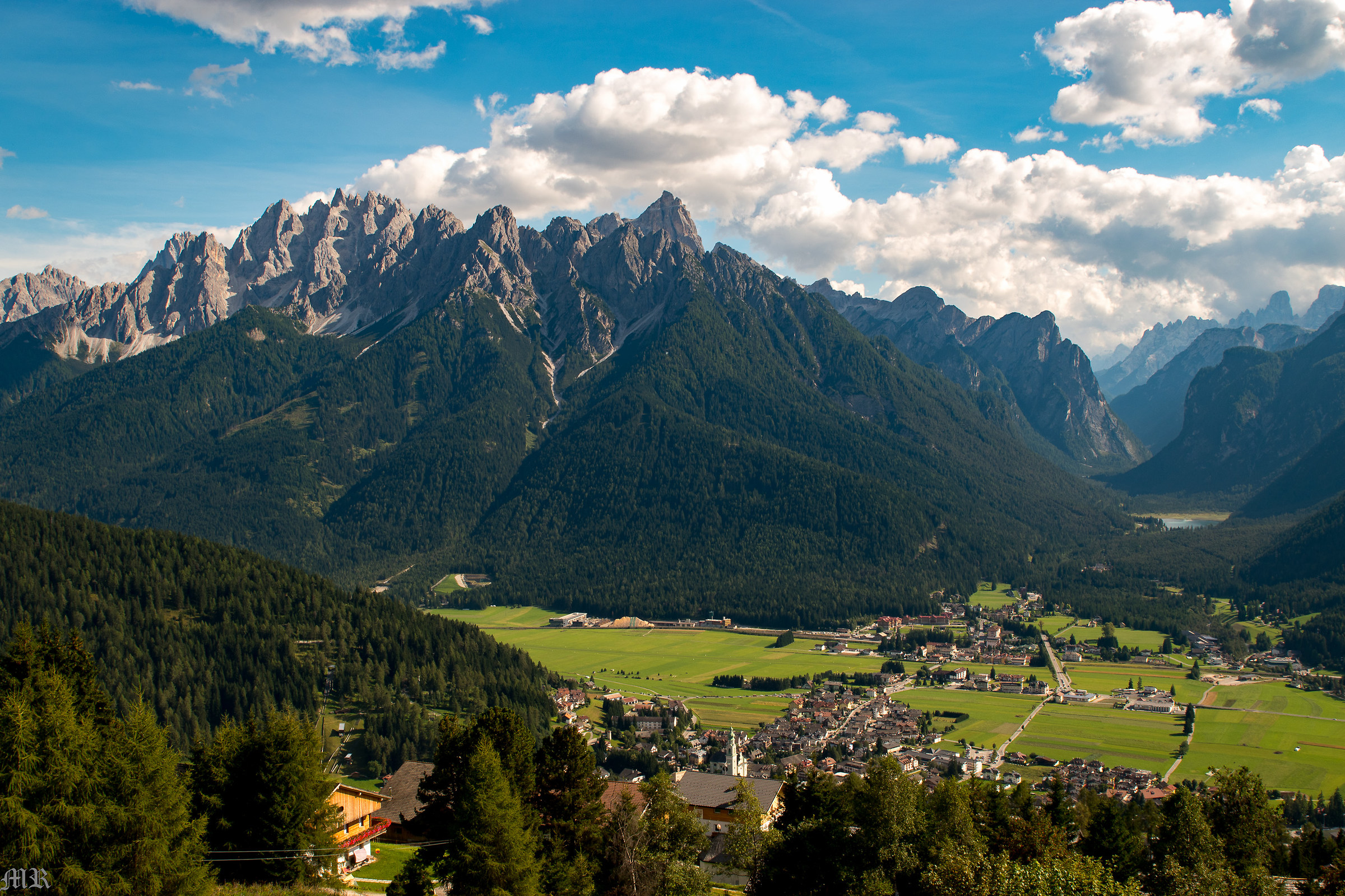 vista dal rifugio monte rota