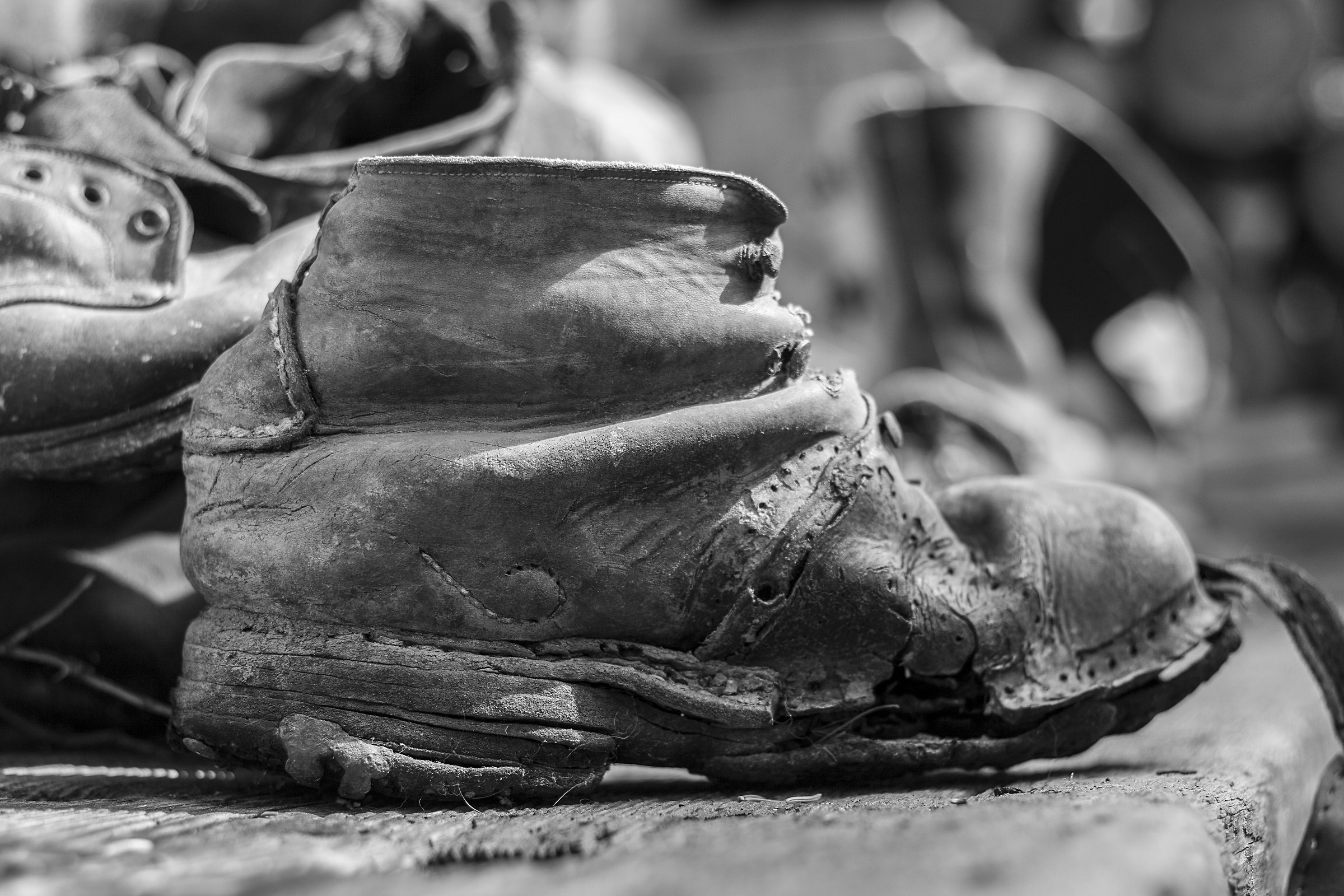 Old boot, how long ago ....