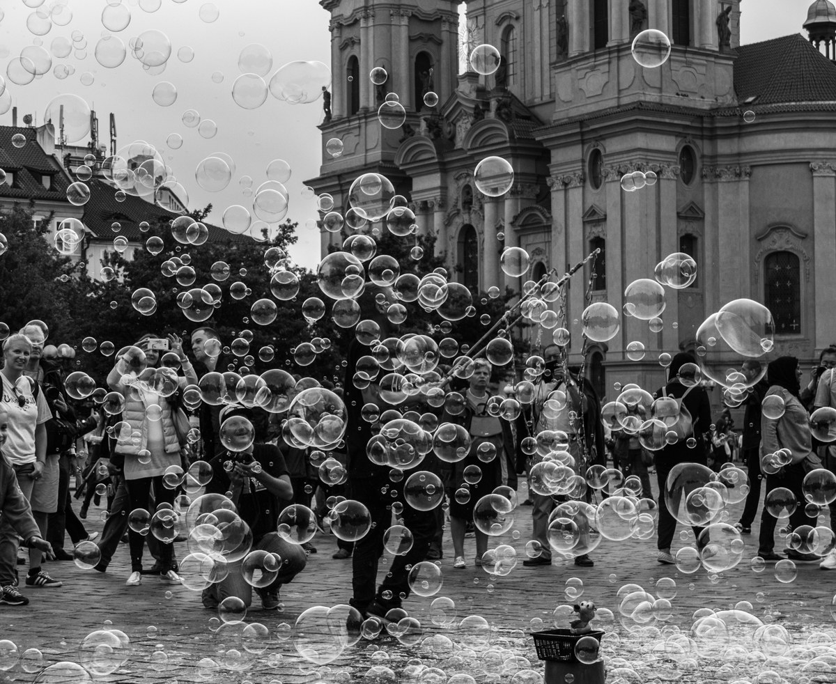 Bubbles in Praha