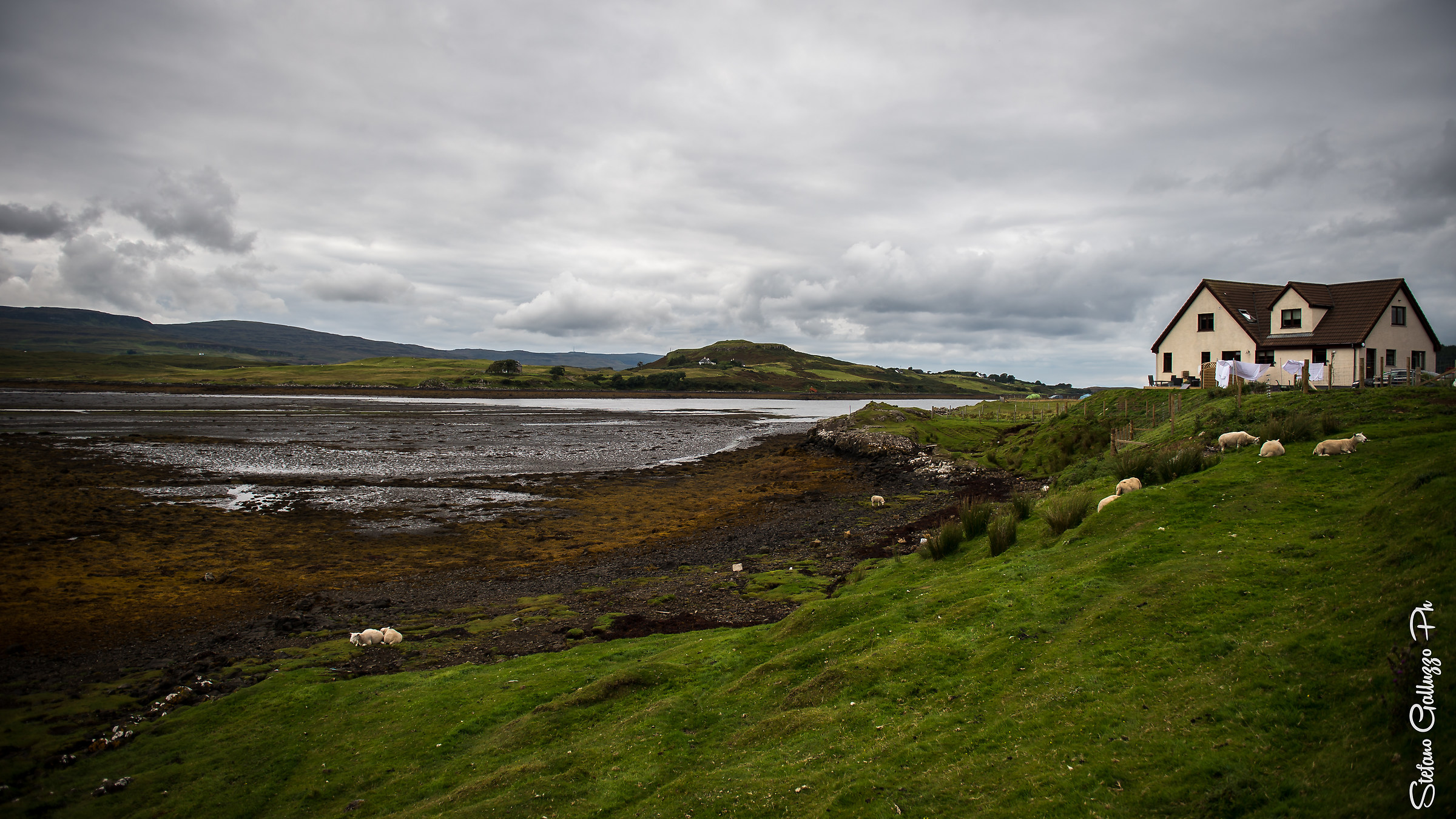 On the way to Nest Point - Scotland