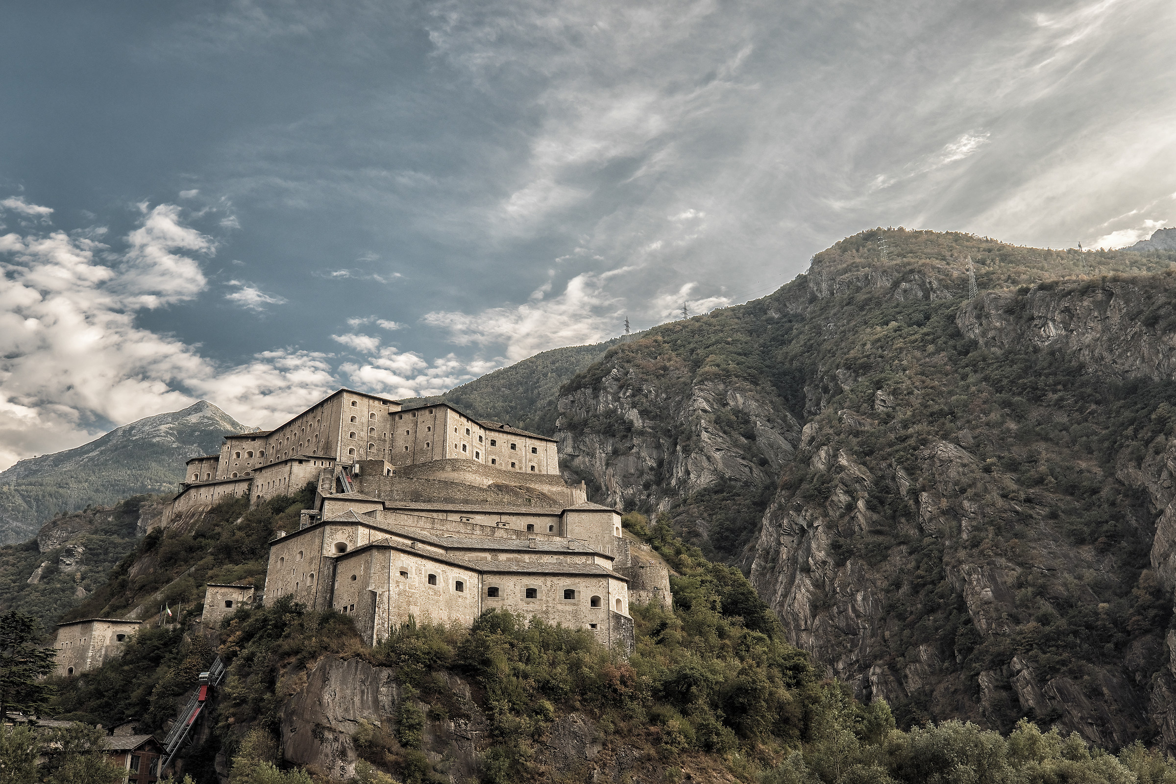 Fort Bard. classic glimpse.