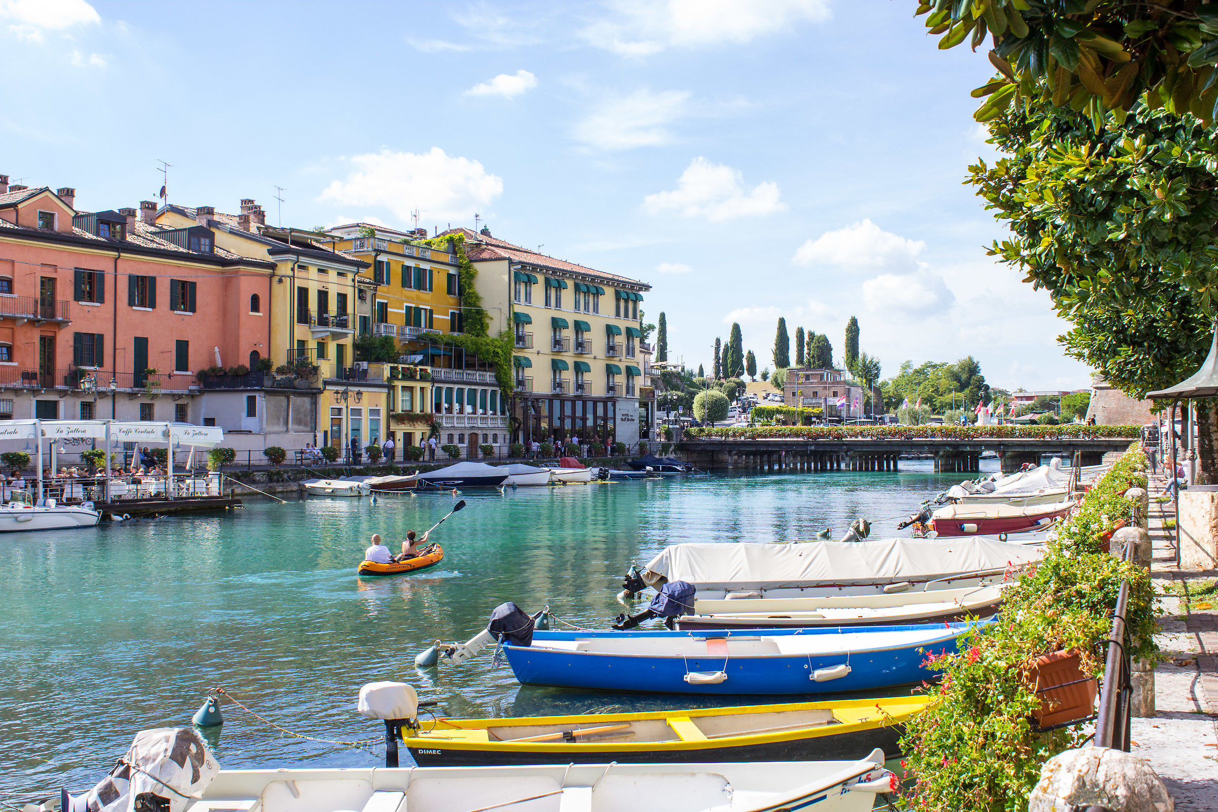 Canoeing on the Mincio