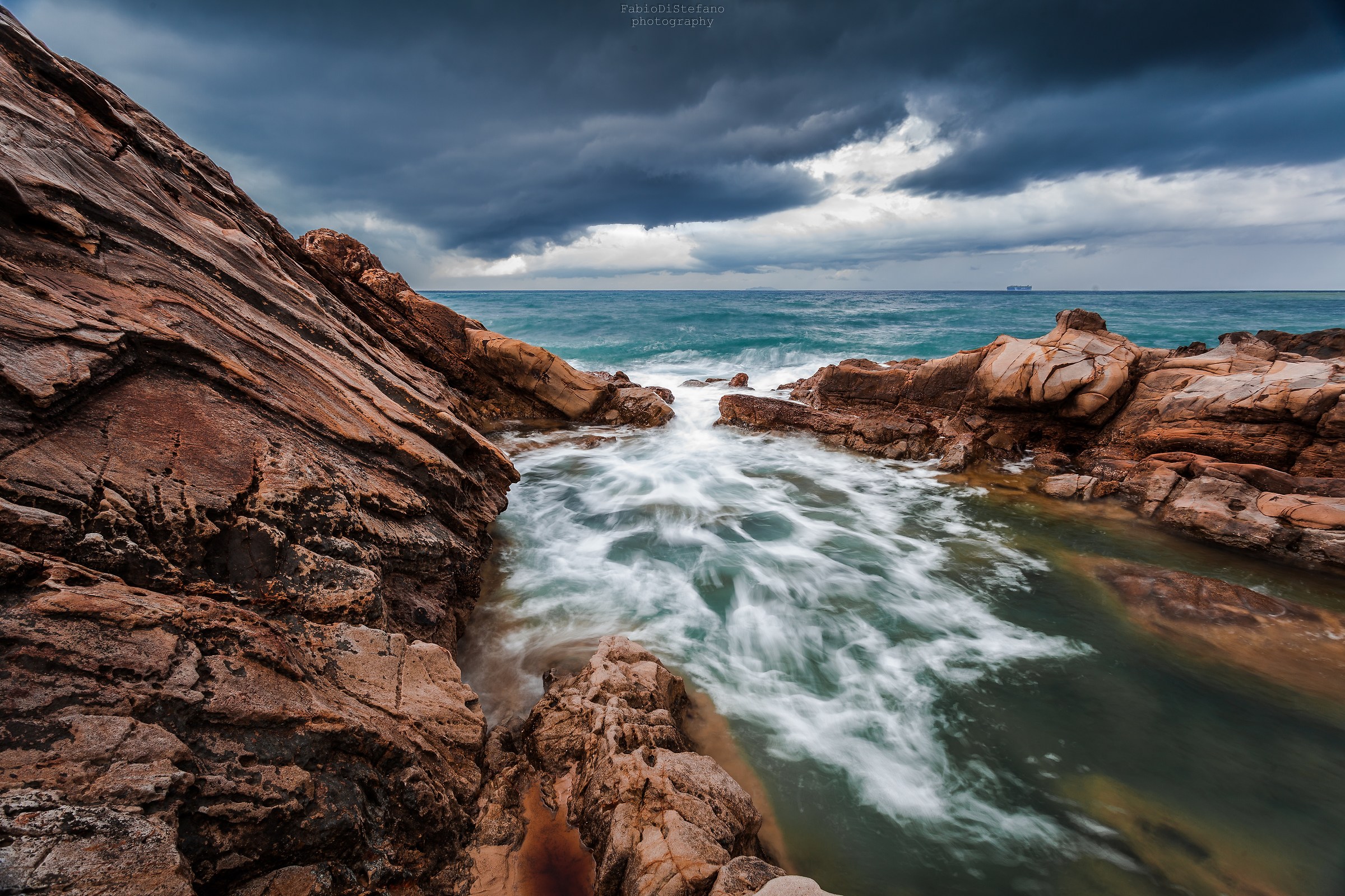 Calafuria, before the storm