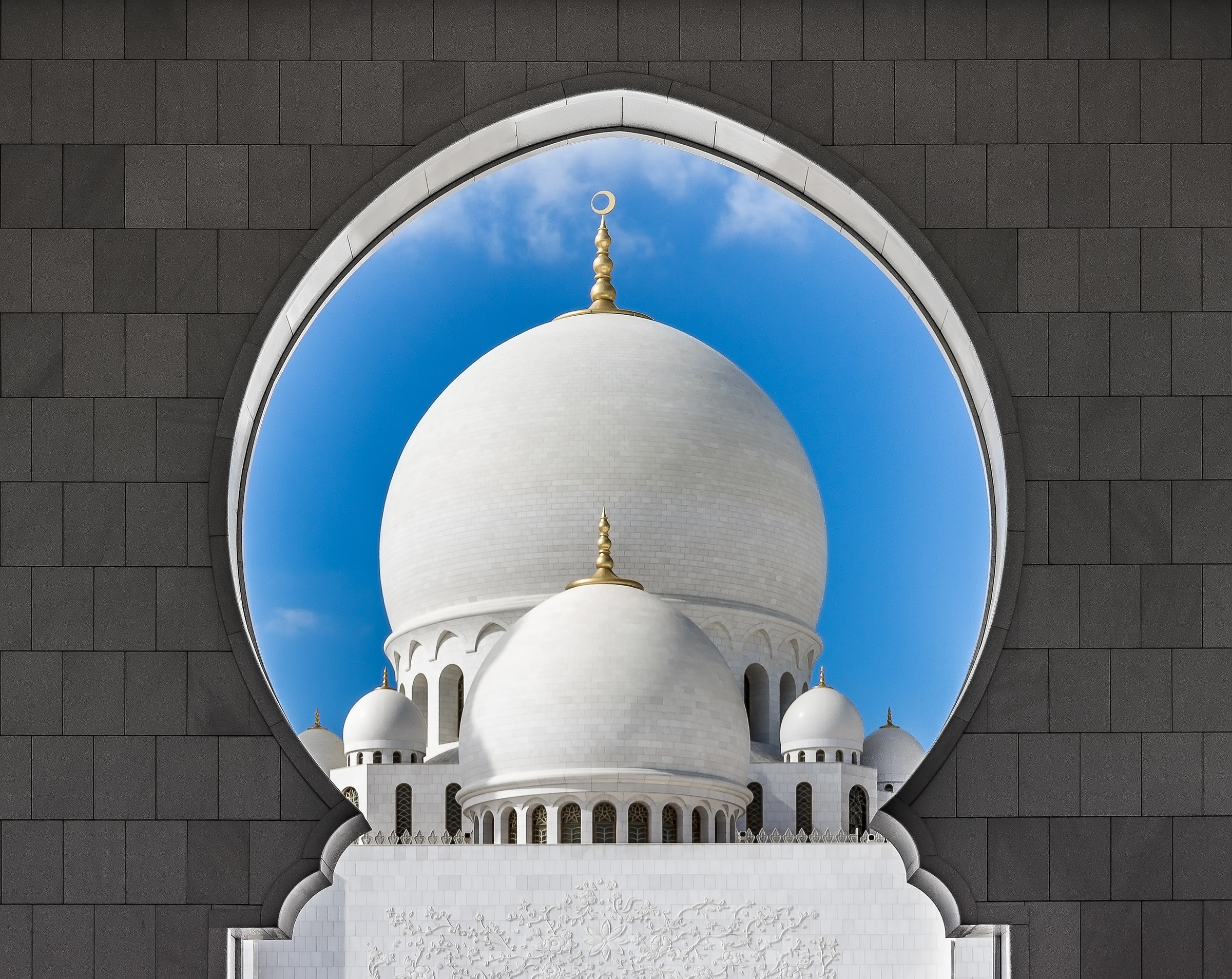 Grand Mosque Sheikh Zayed, Abu Dhabi, I.