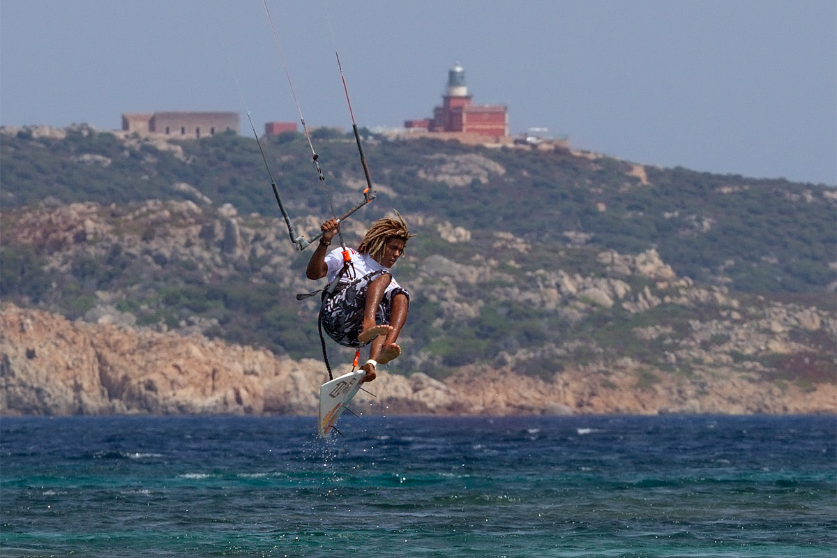 Kite surf  Capo Malfatano
