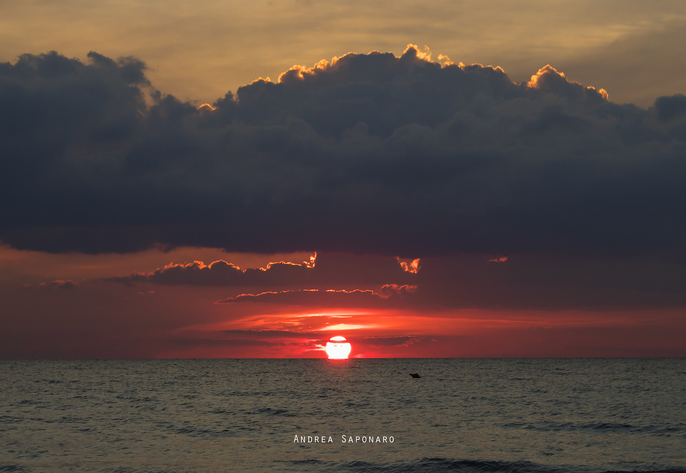 Effetto del "sole ad omega" - Gallipoli