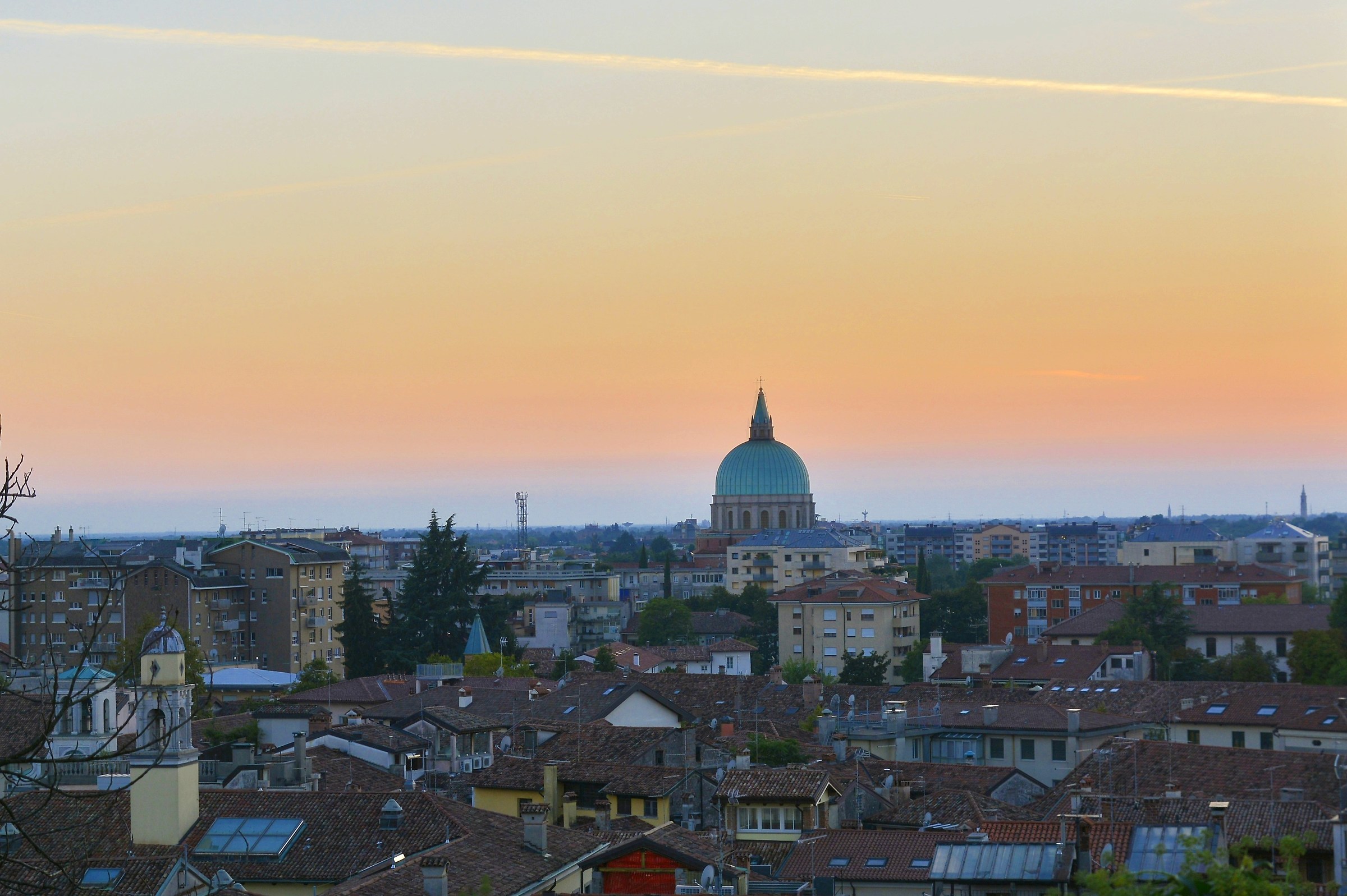 tramonto a Udine