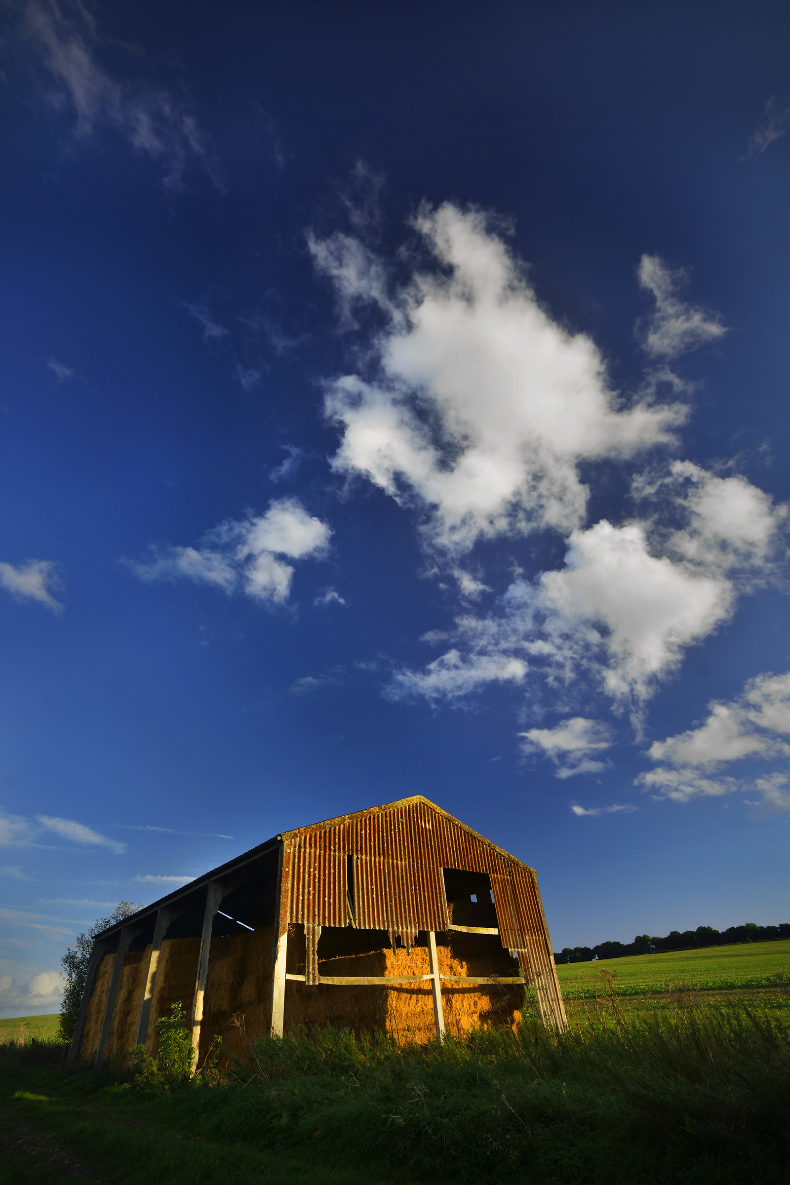 The Straw Barn (at Sunset)